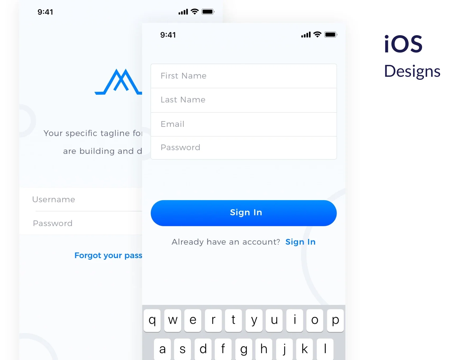 Eleganza iOS UI Kit 7
