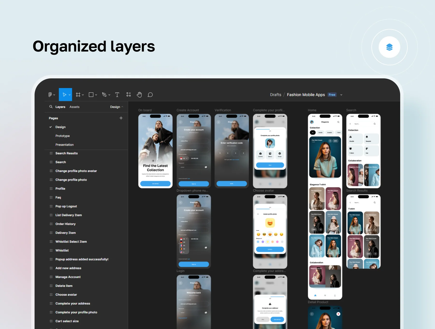 Elegancia - Fashion Mobile Apps 4