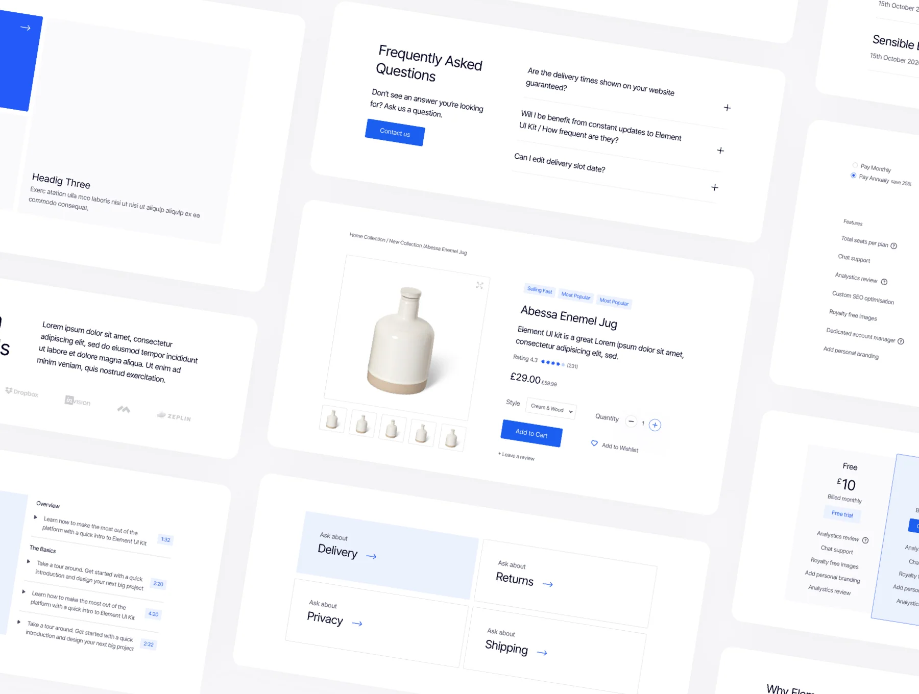 Element - UI Web Kit 7