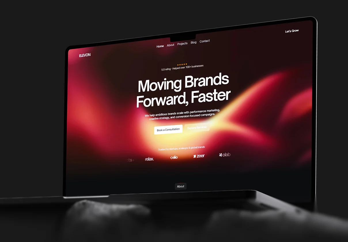 ELEVON — Marketing Agency Template