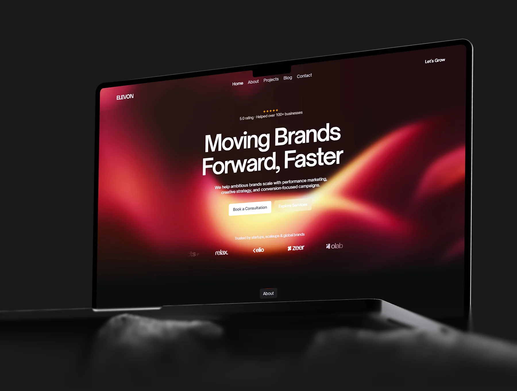 ELEVON — Marketing Agency Template