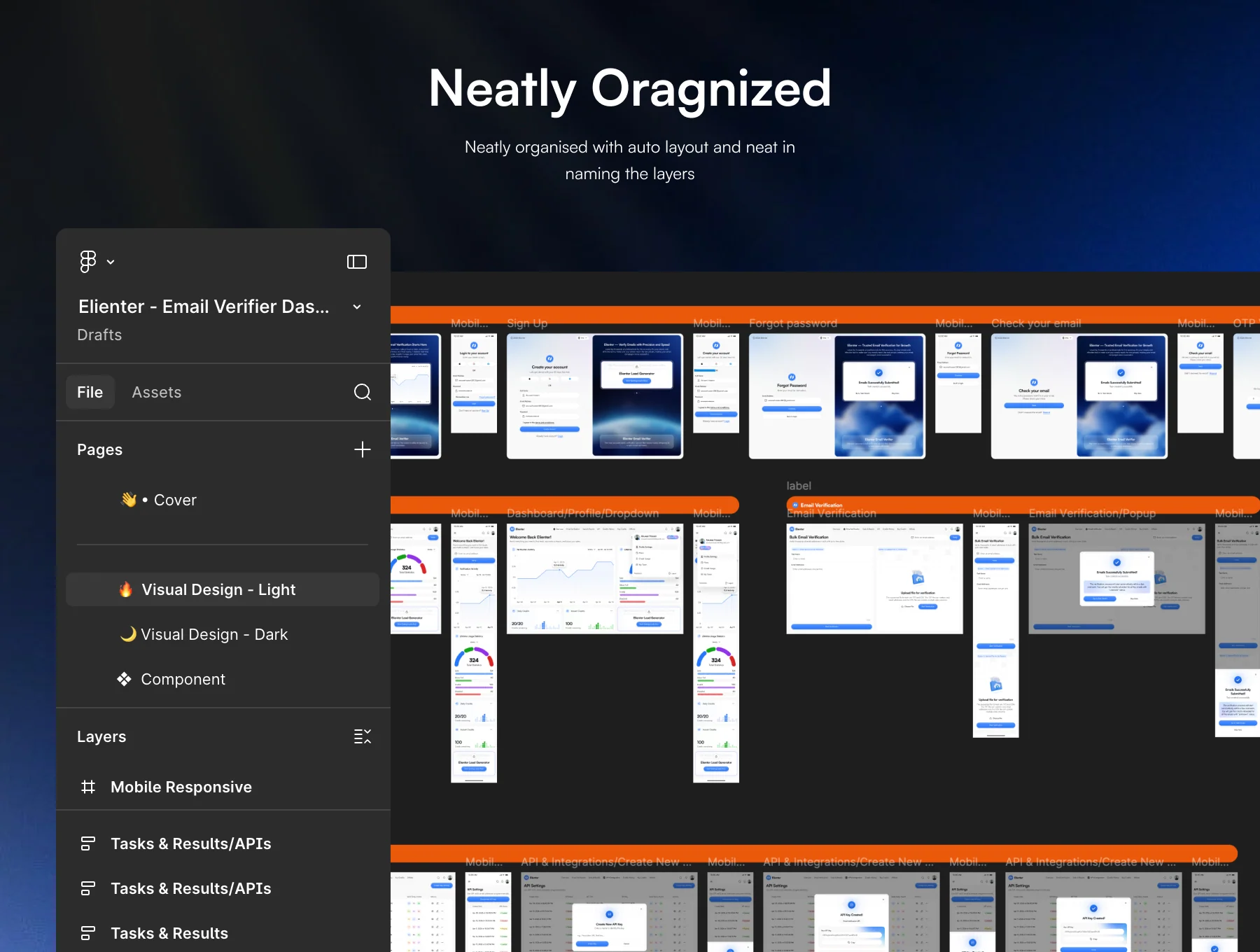 Elienter – Email Verifier Dashboard UI Kit 5