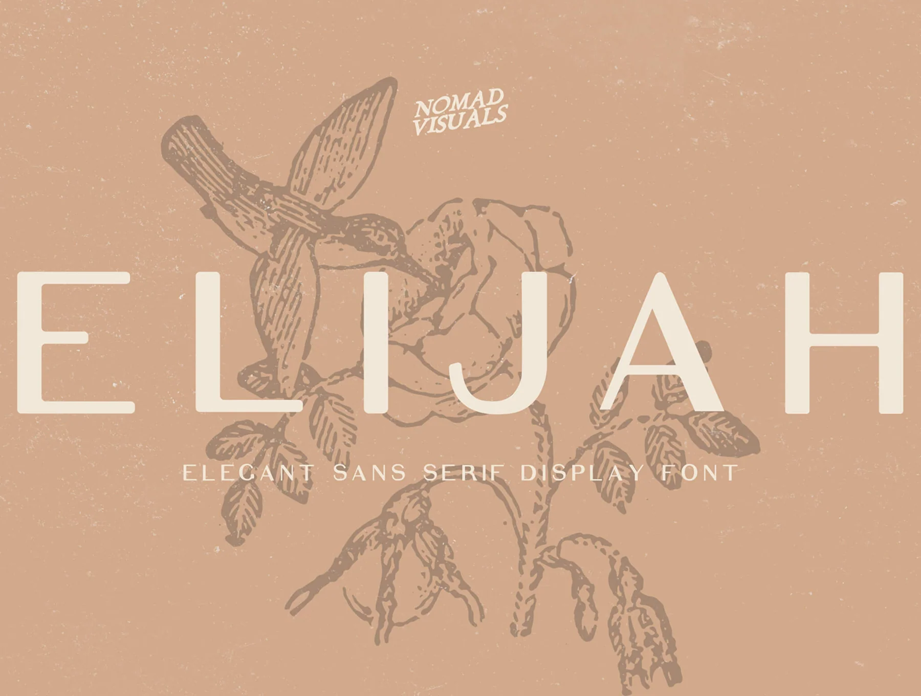 Elijah – Modern Sans Serif Display Font