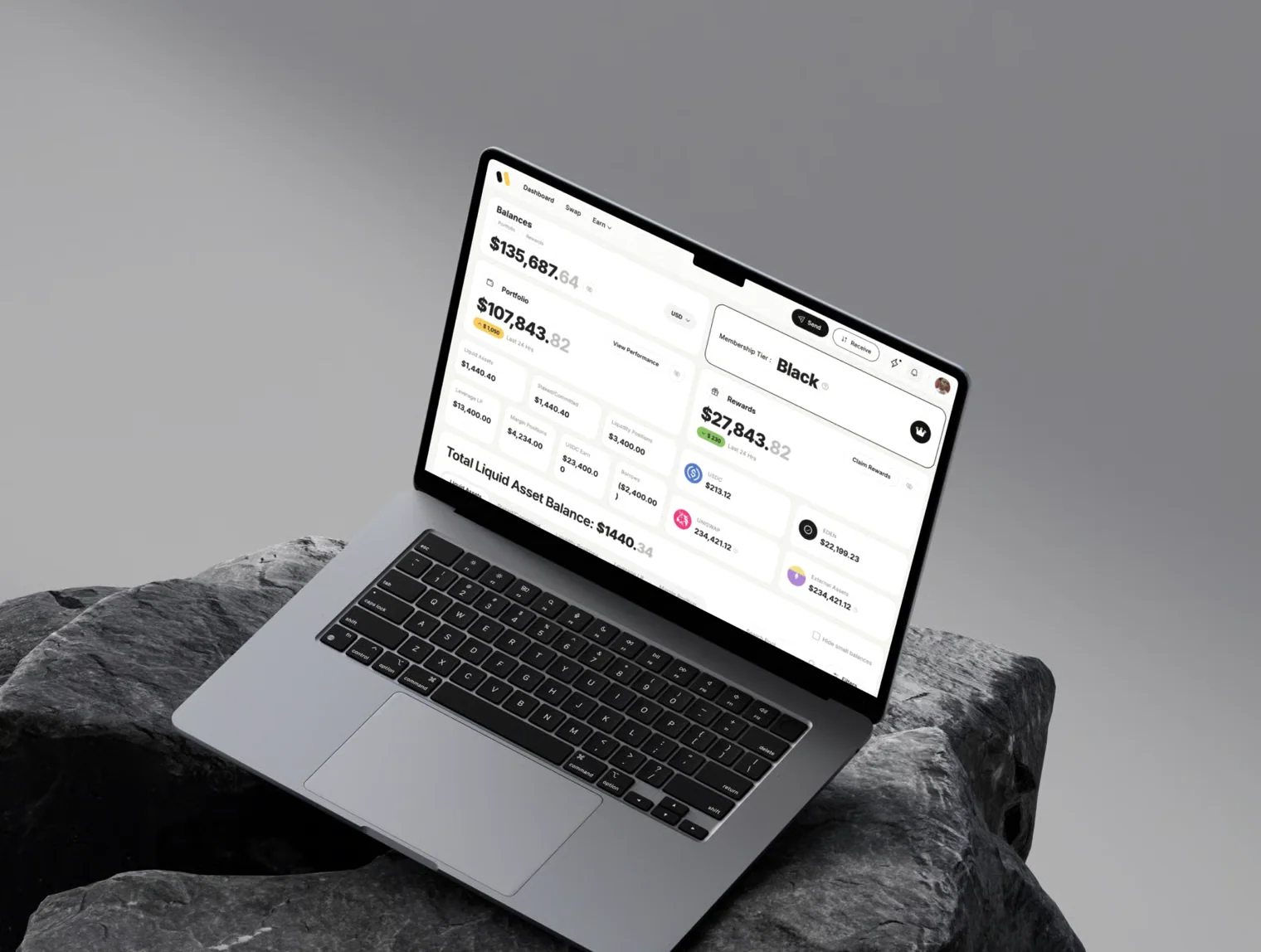 EliteFi - Crypto Dashboard Template 5