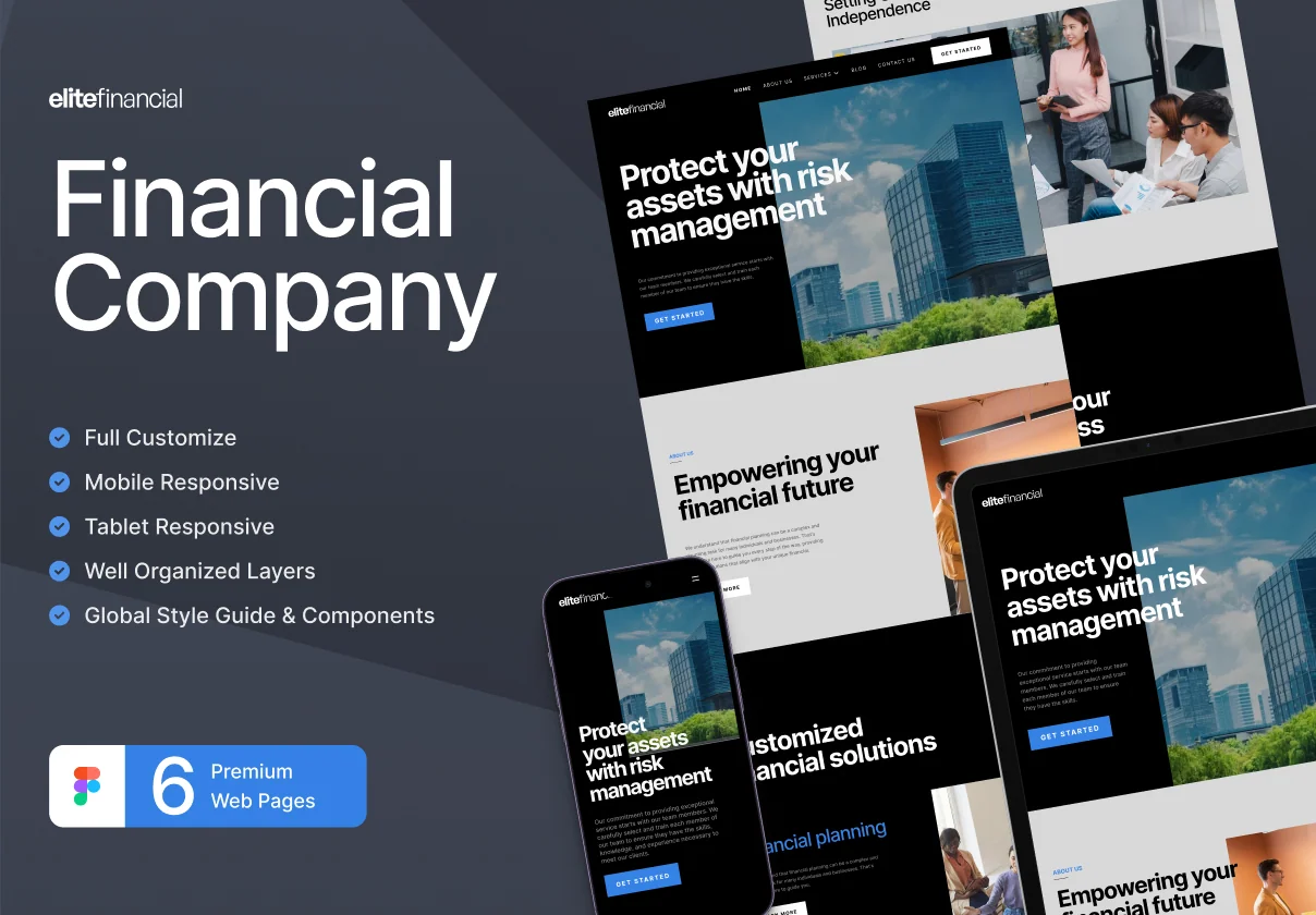 elitefinancial - Financial Company Website