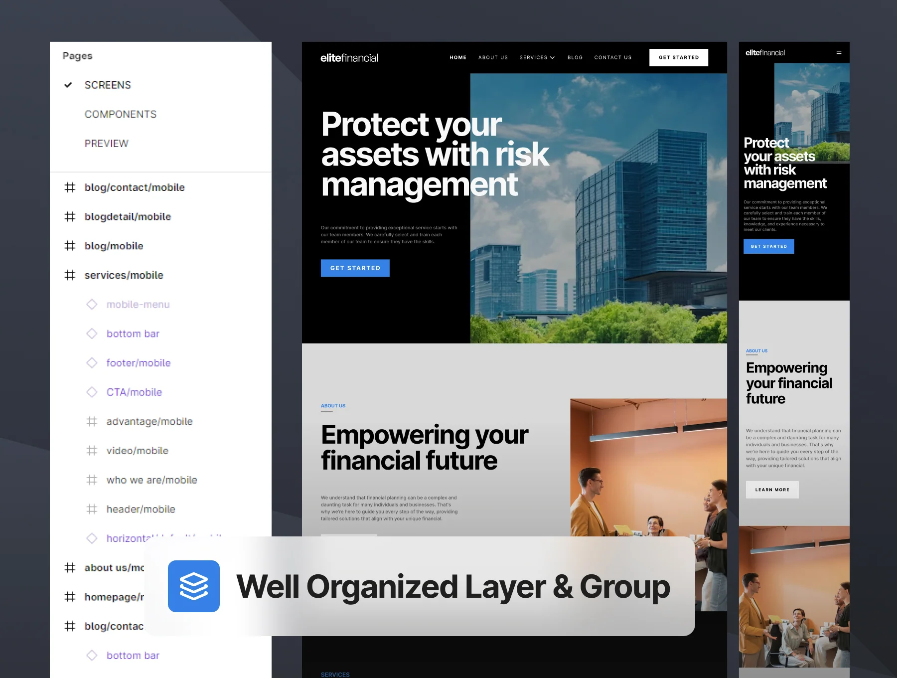 elitefinancial - Financial Company Website 3