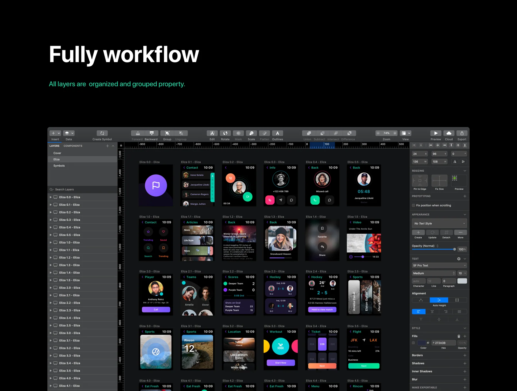 Eliza - Apple Watch UI Kit 4