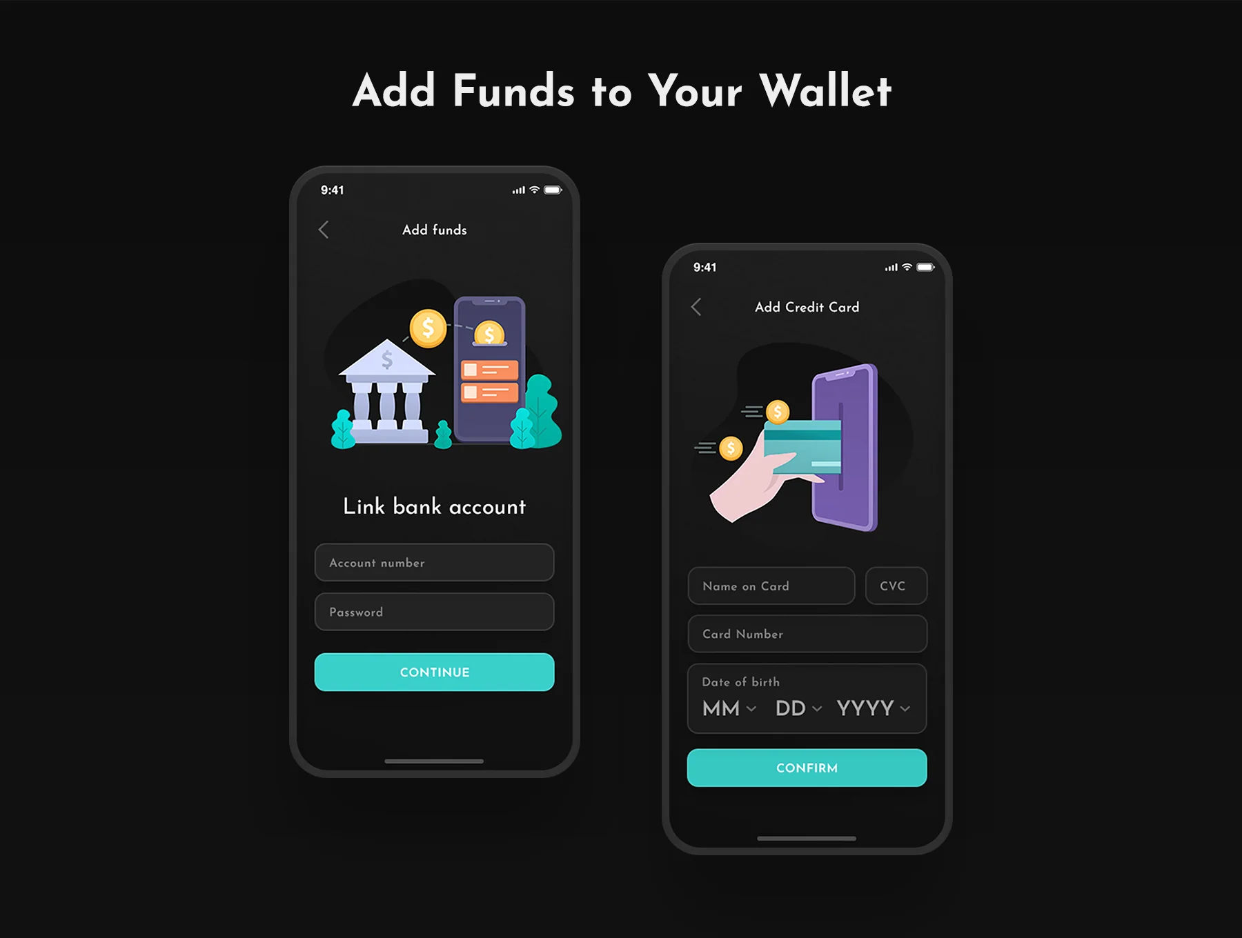 Elya - Wallet & Crypto Trading UI Kit 6