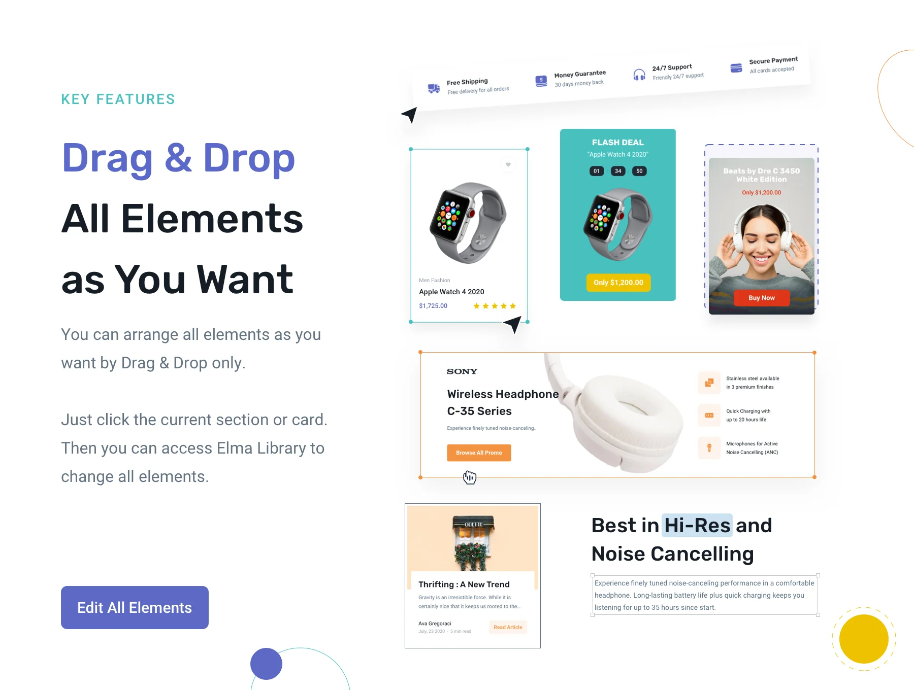 Elma: e-Commerce UI Kit & Elements 3