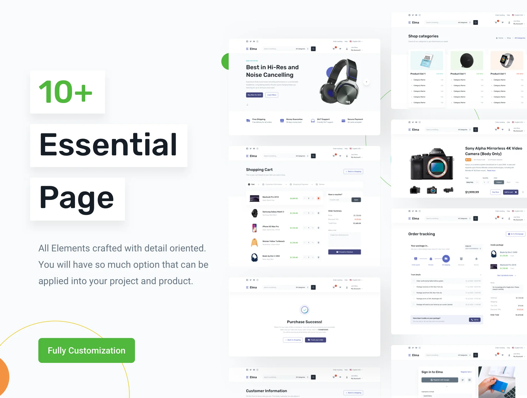 Elma: e-Commerce UI Kit & Elements 5