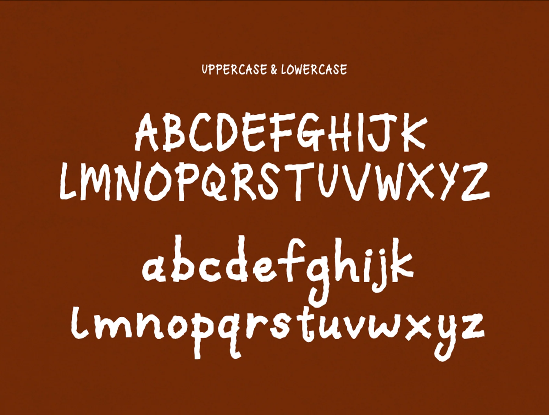 Elowen – Autumn season Display Font Typeface 3