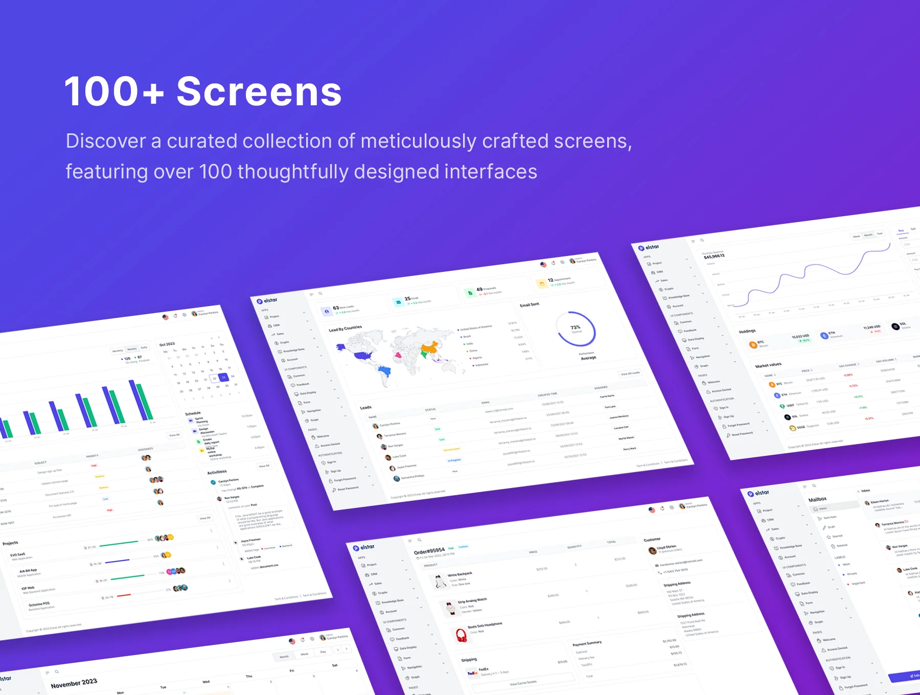 Elstar - Admin Dashboard UI Kit 2