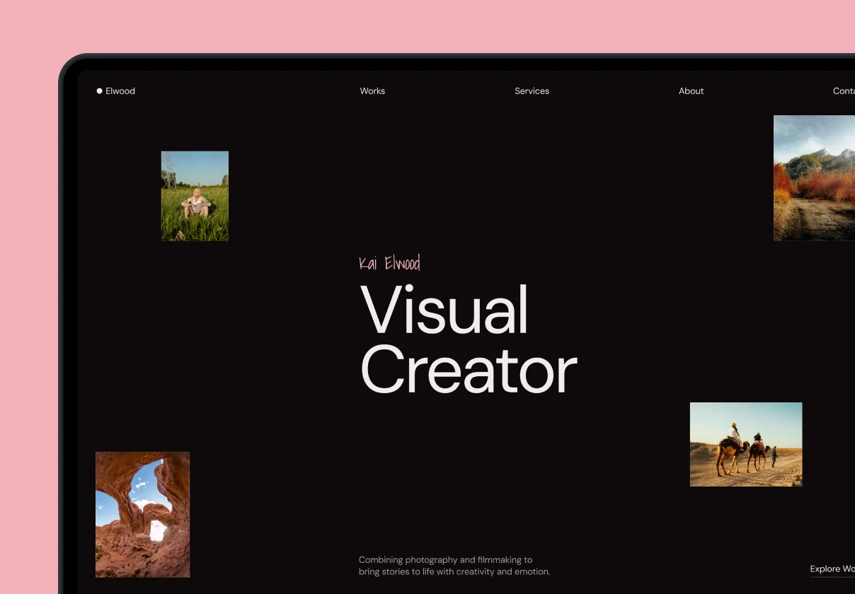 Elwood – Creative Portfolio Website