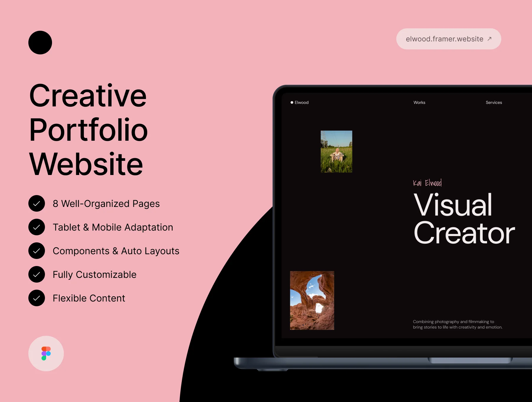 Elwood – Creative Portfolio Website