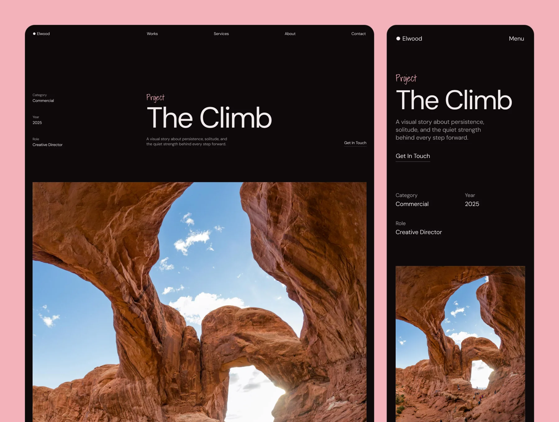 Elwood – Creative Portfolio Website 4