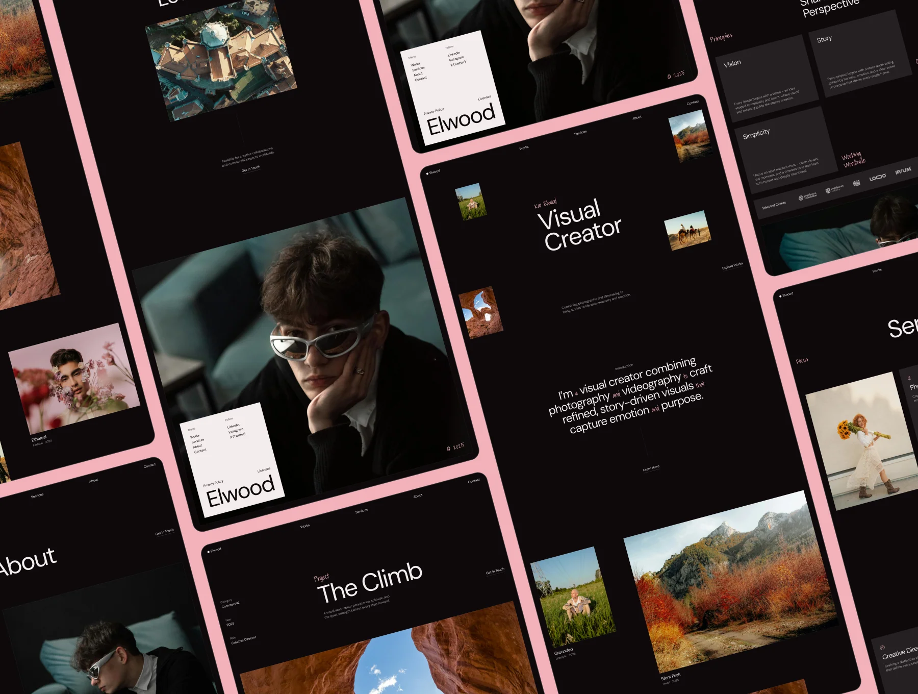 Elwood – Creative Portfolio Website 5