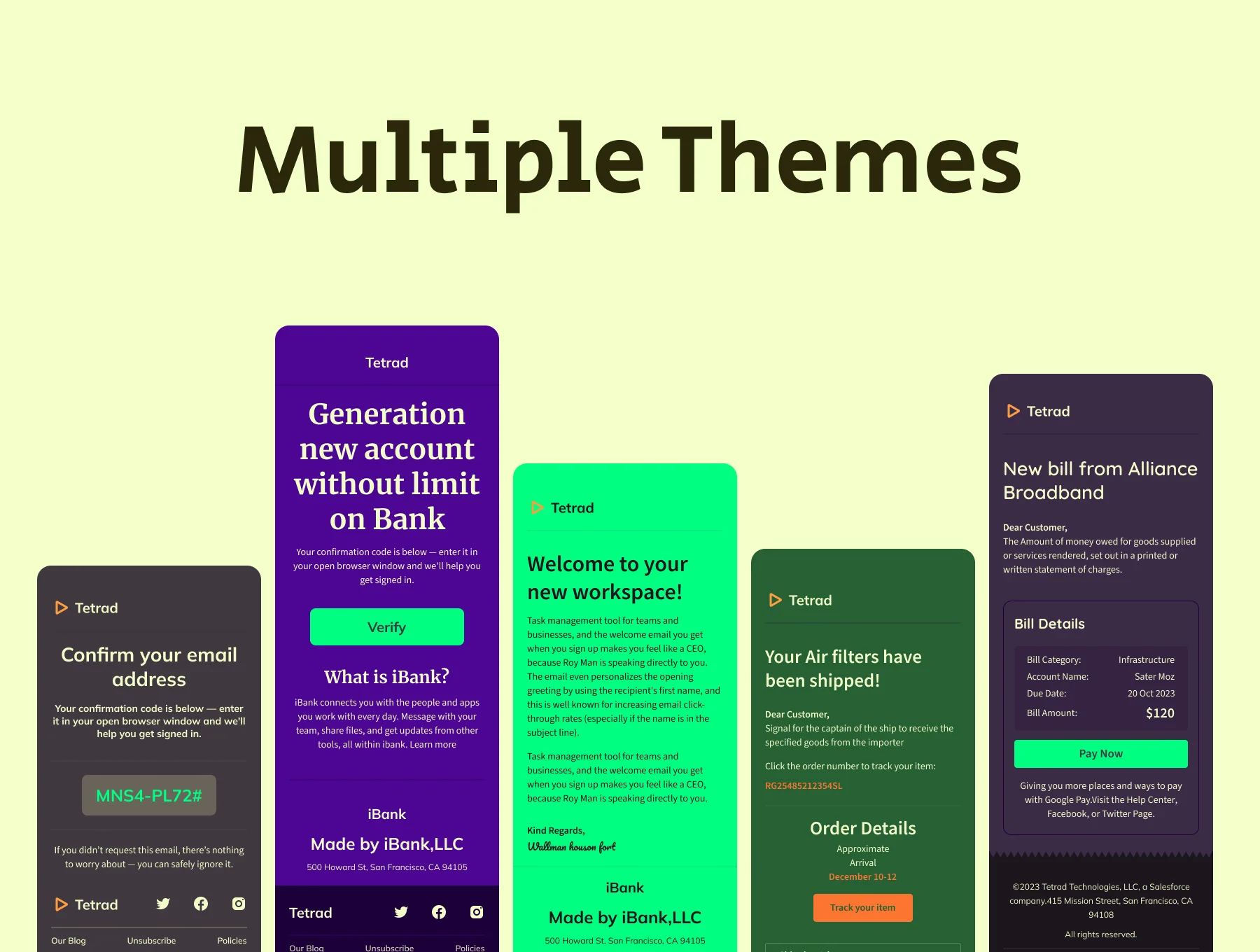 Email Template 4