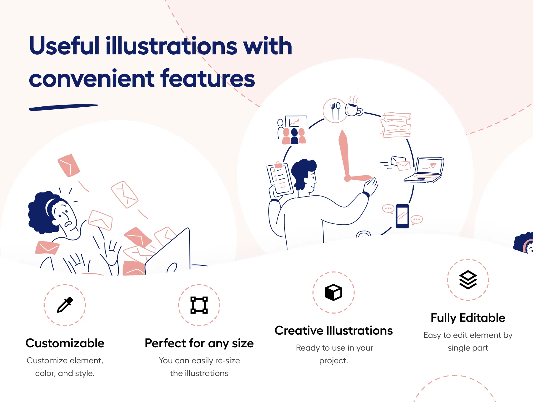Emaily - Email, Todo & Productivity Illustration 3