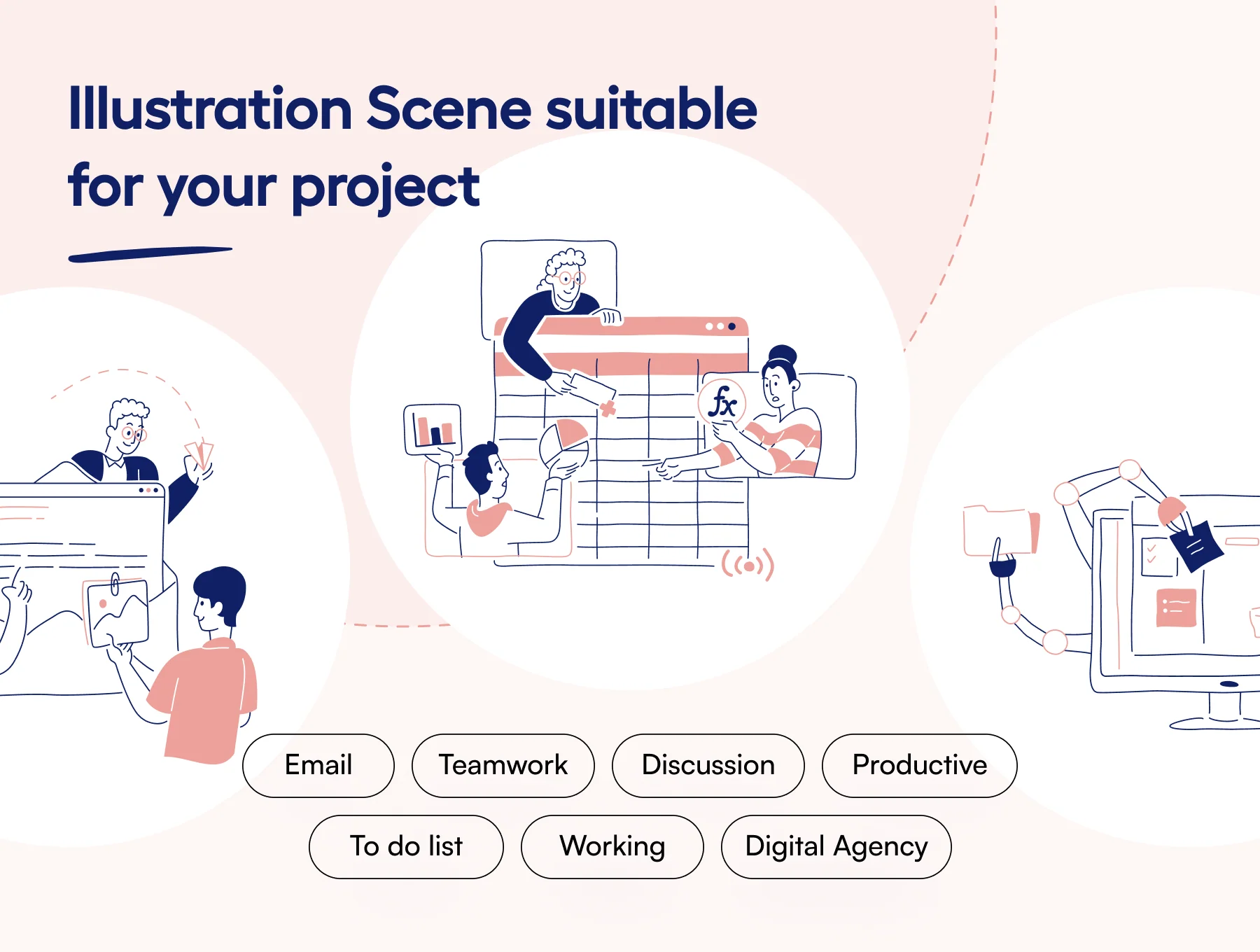 Emaily - Email, Todo & Productivity Illustration 4