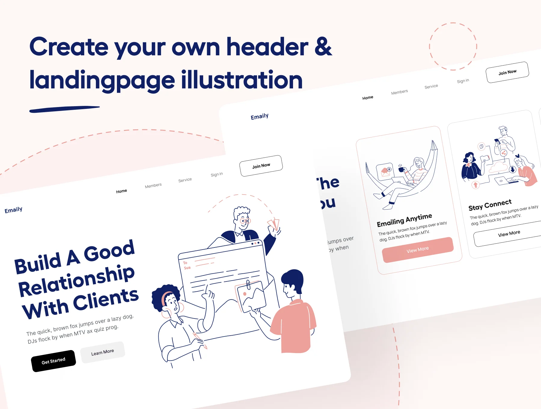 Emaily - Email, Todo & Productivity Illustration 6