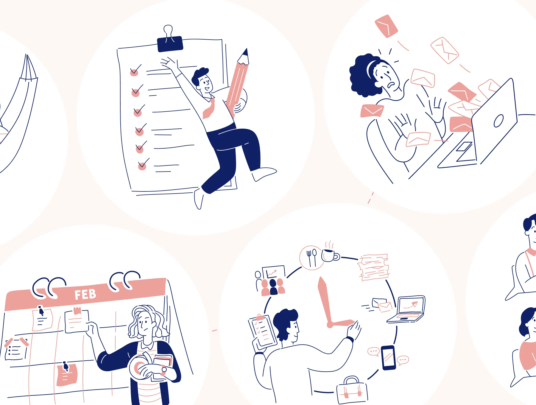 Emaily - Email, Todo & Productivity Illustration 7