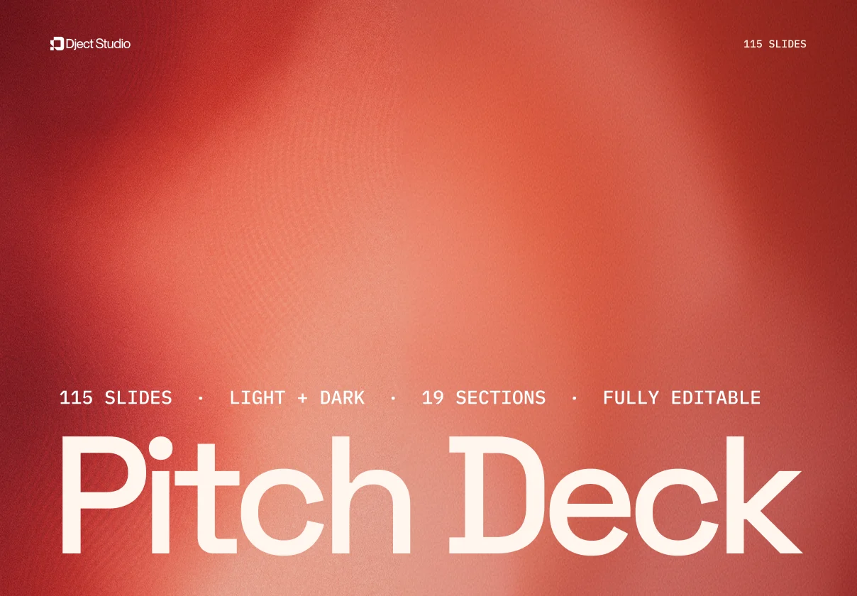 Ember - Startup Pitch Deck Template