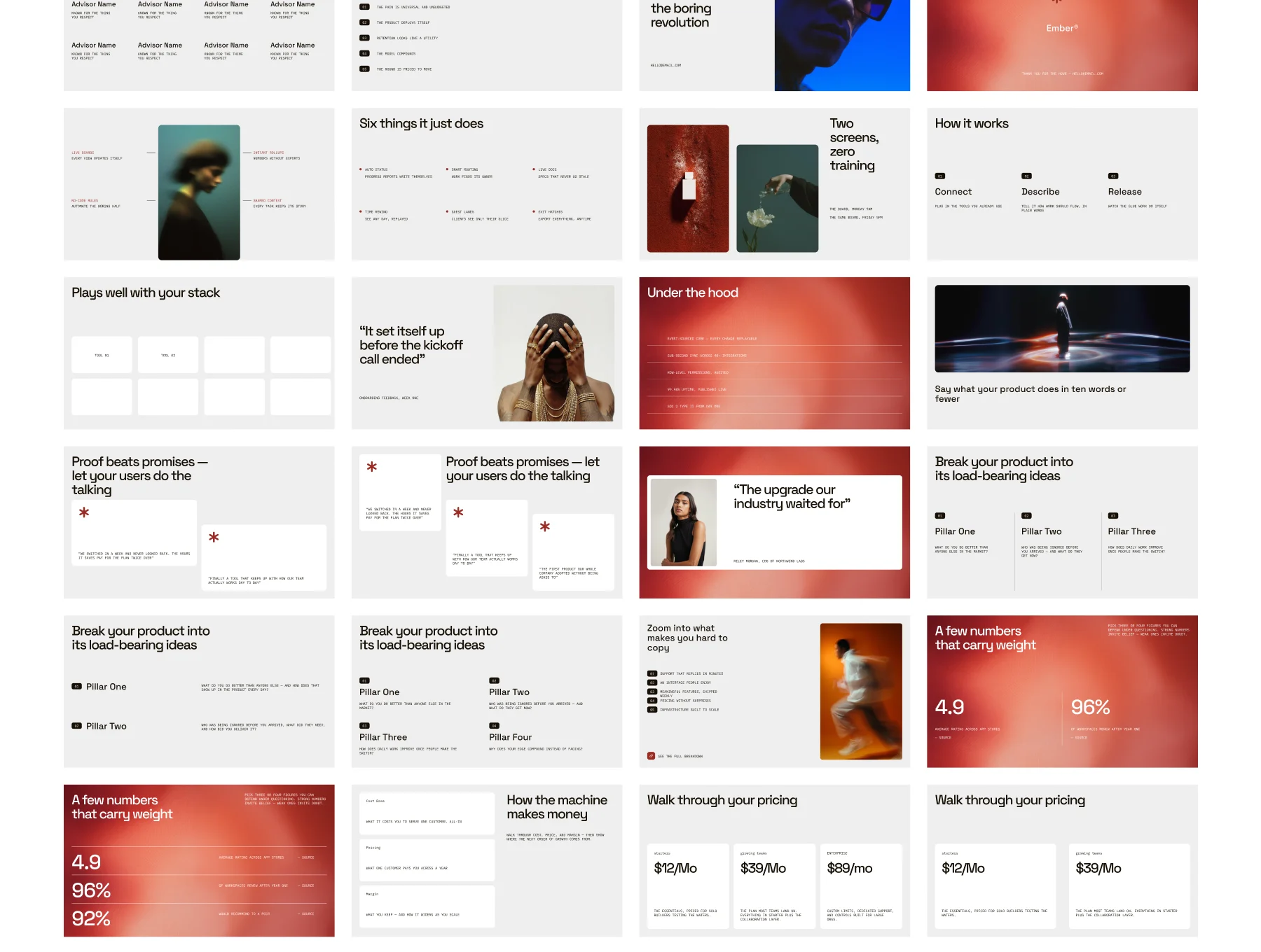 Ember - Startup Pitch Deck Template 5