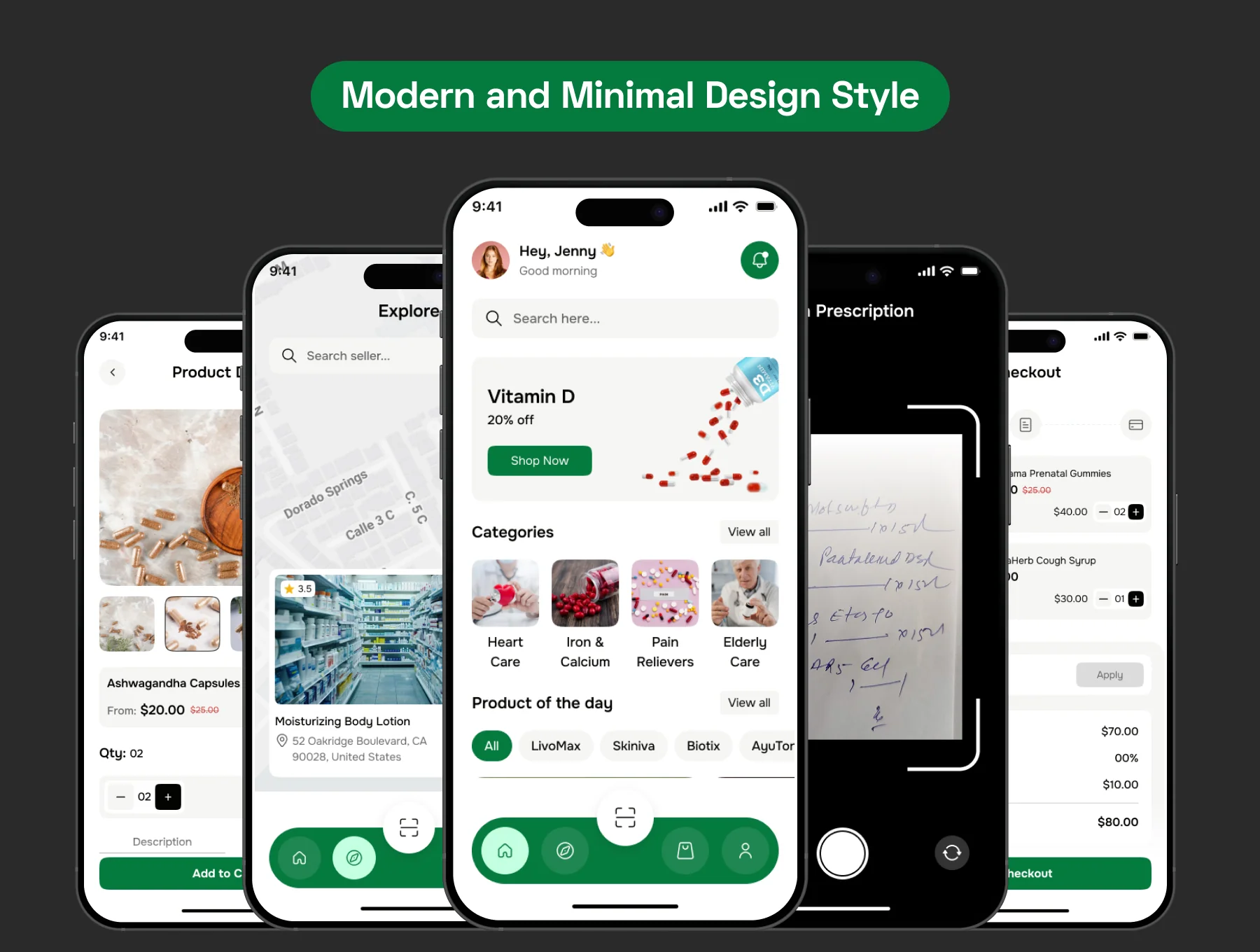 EMed - Pharmacy Mobile App UI Kit 3