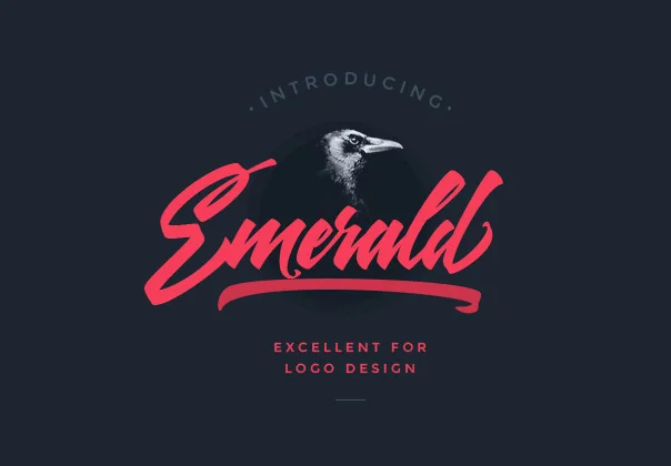 Emerald Script Font