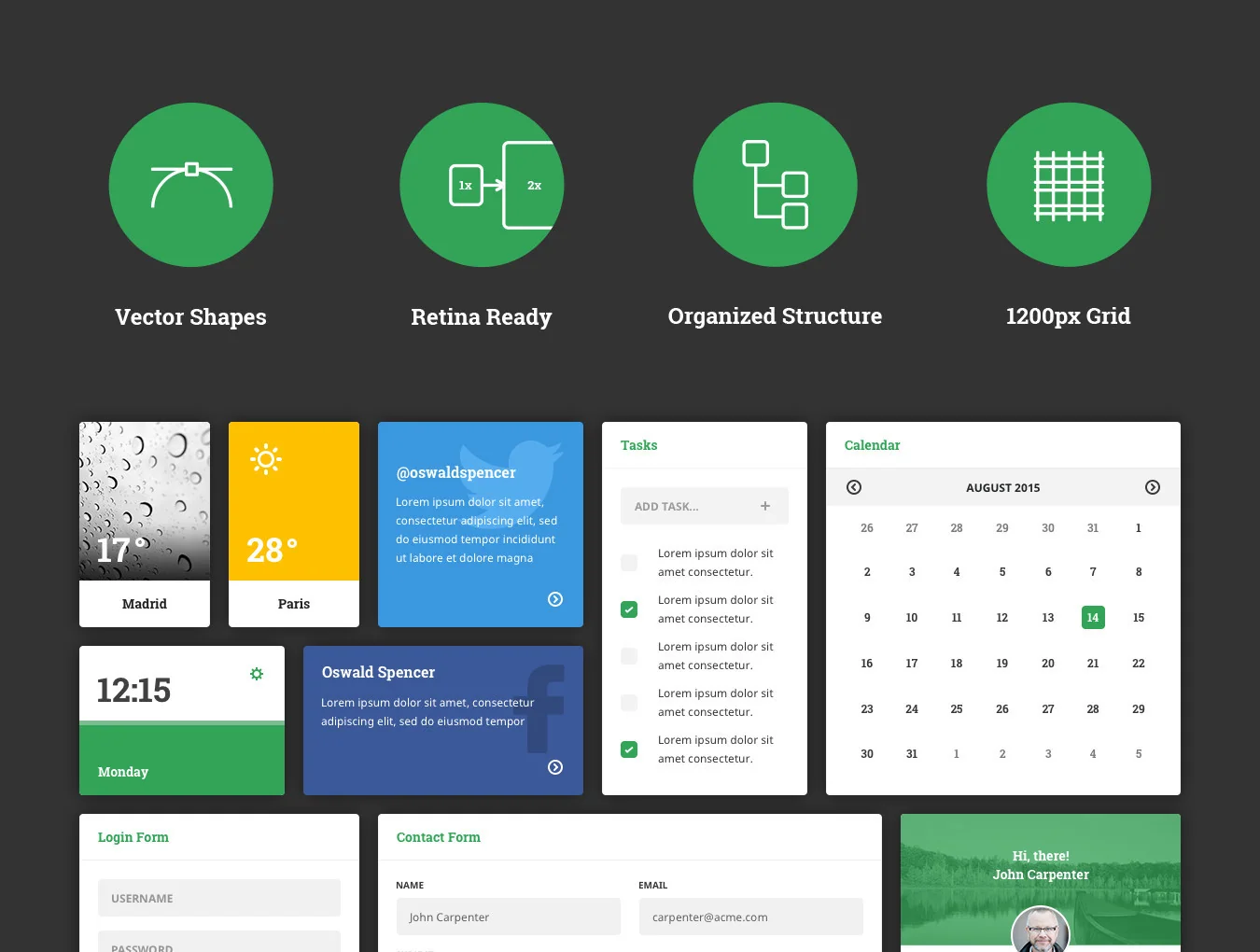 Emerald Eye UI Kit 2