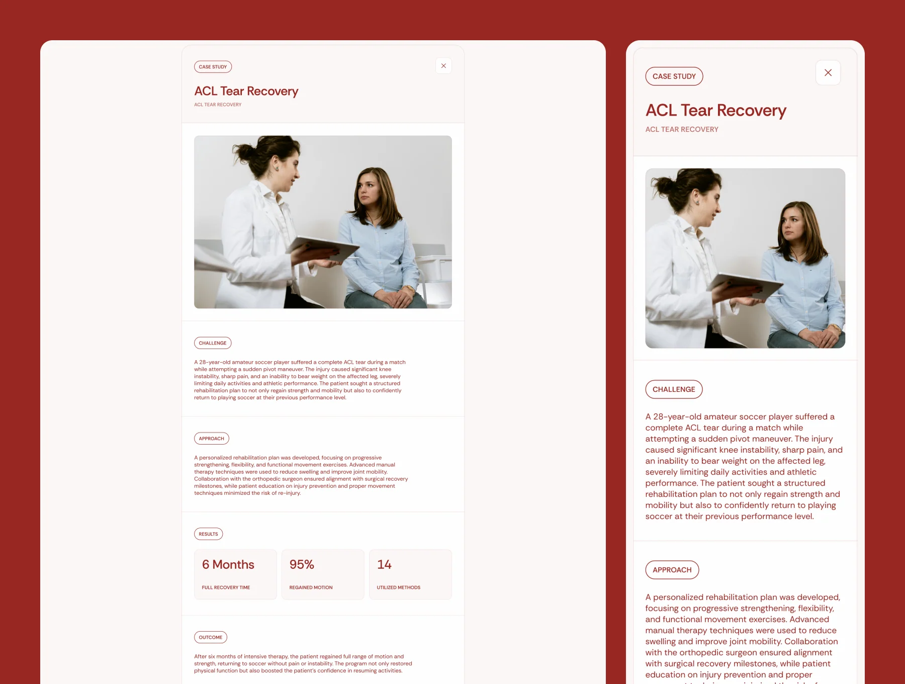 Emily Carter – Medical Resume Website & CV and Cover Letters (A4 & Letter) Design 4