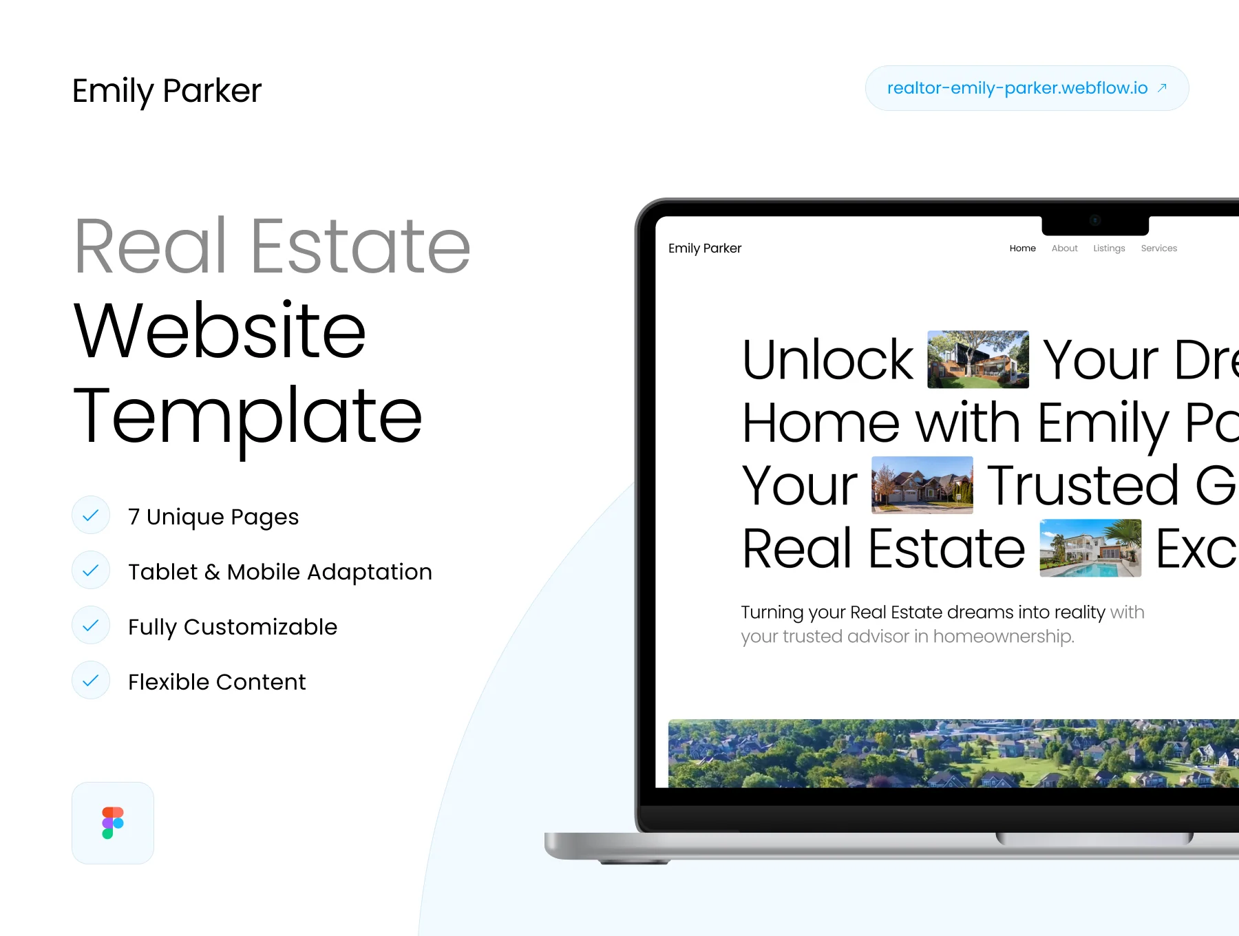 Emily Parker — Real Estate Website