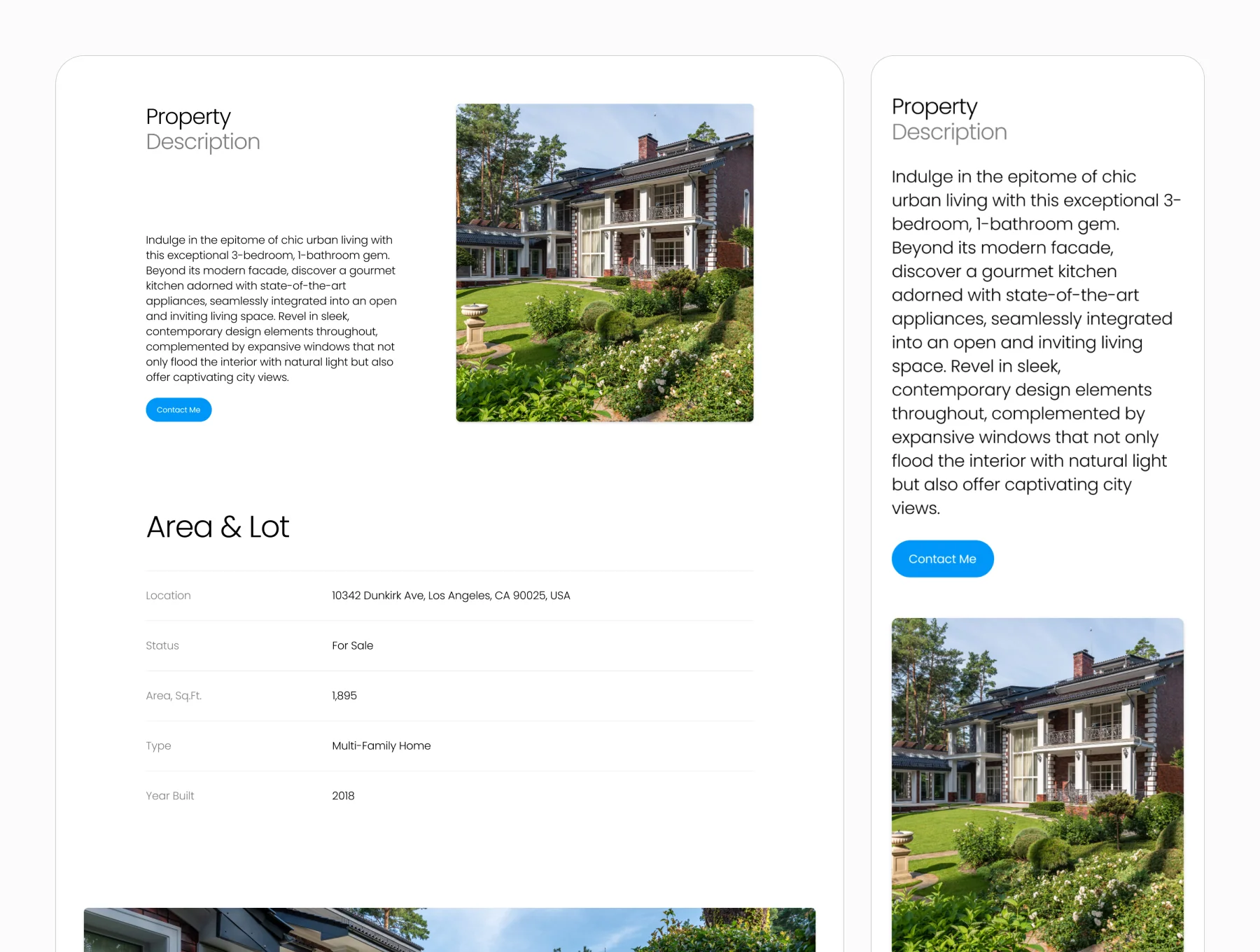 Emily Parker — Real Estate Website 4