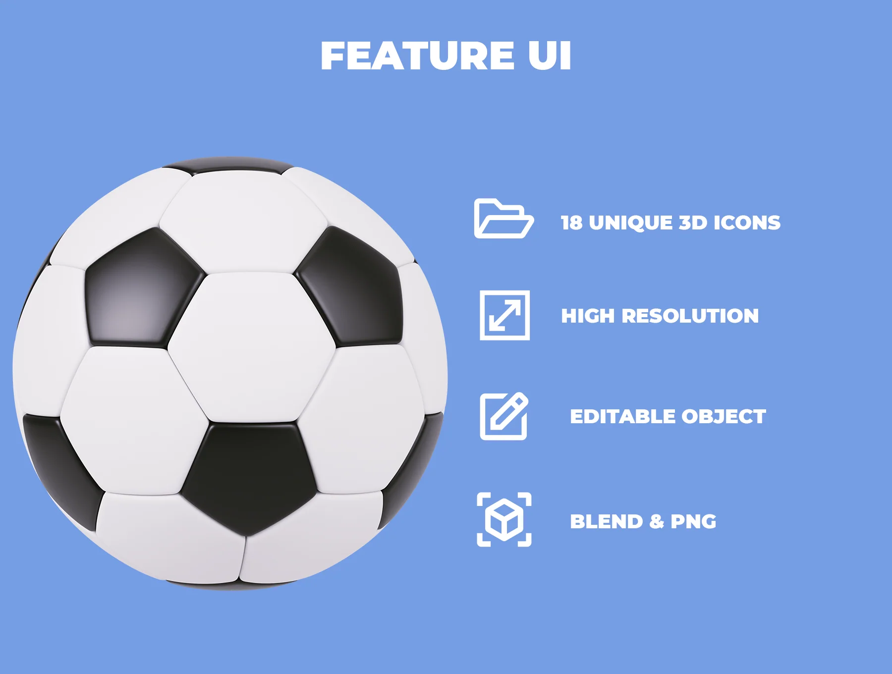 Sport Items 3D Icon Pack 2
