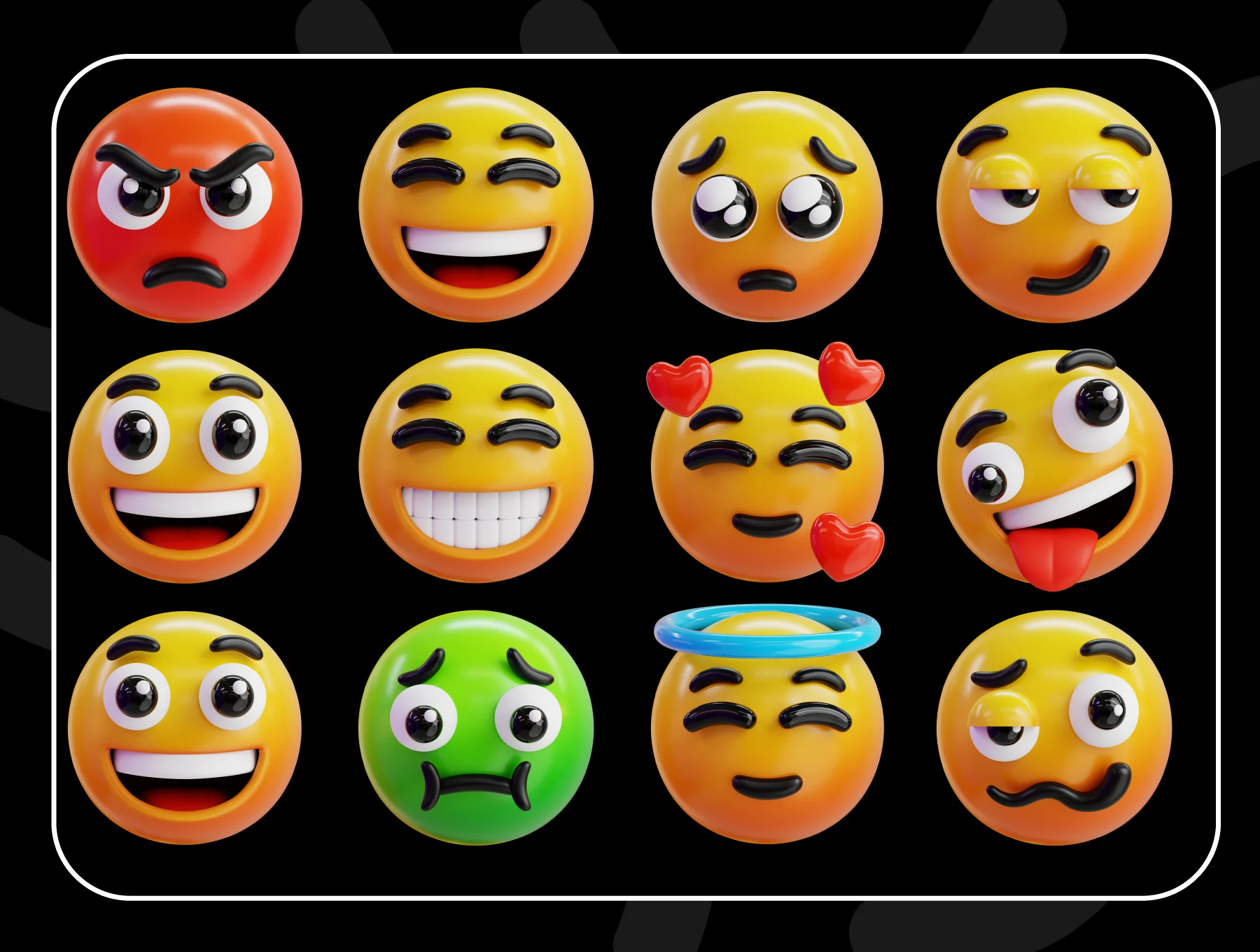 Emoji 3D Icon Packs 5