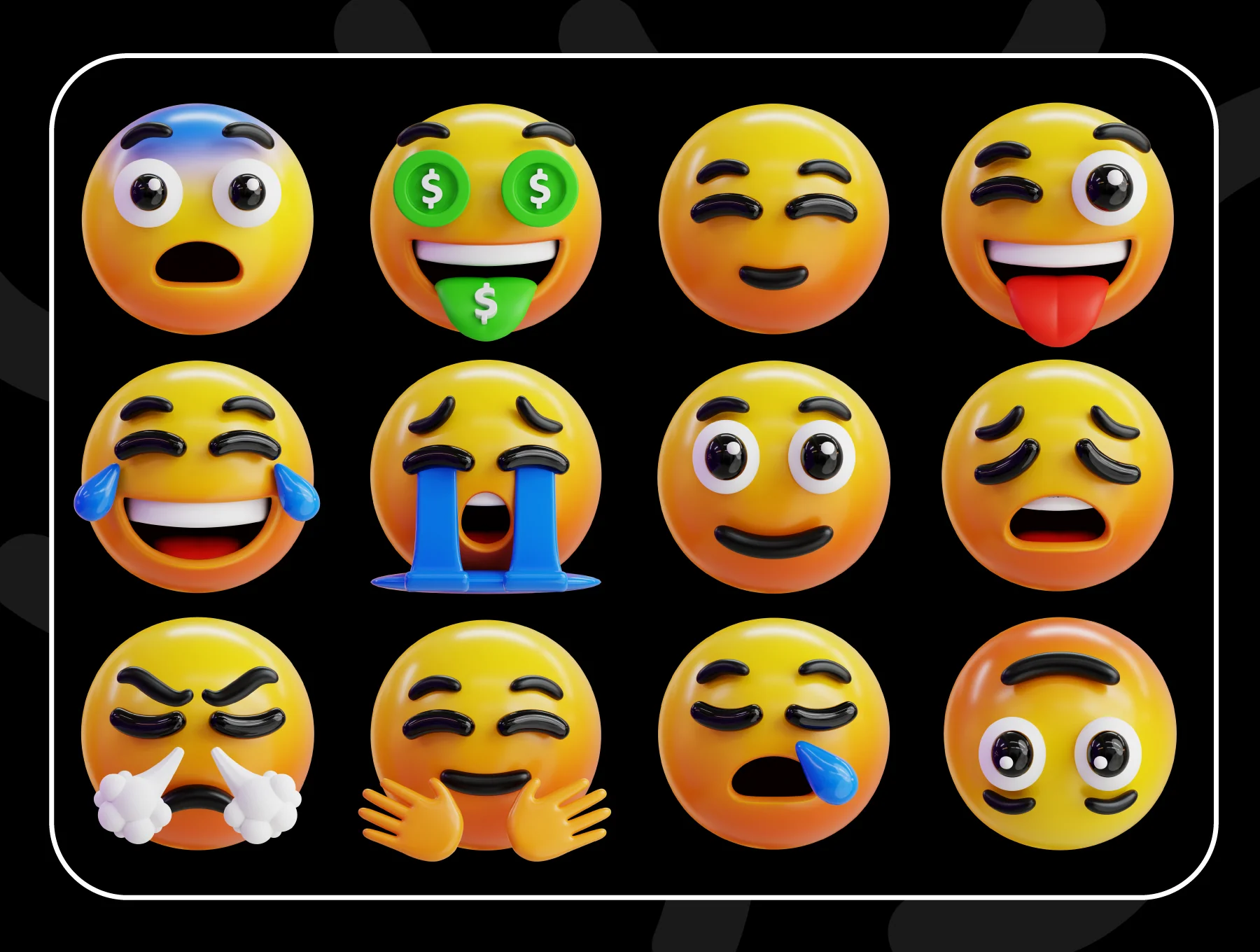 Emoji 3D Icon Packs 6