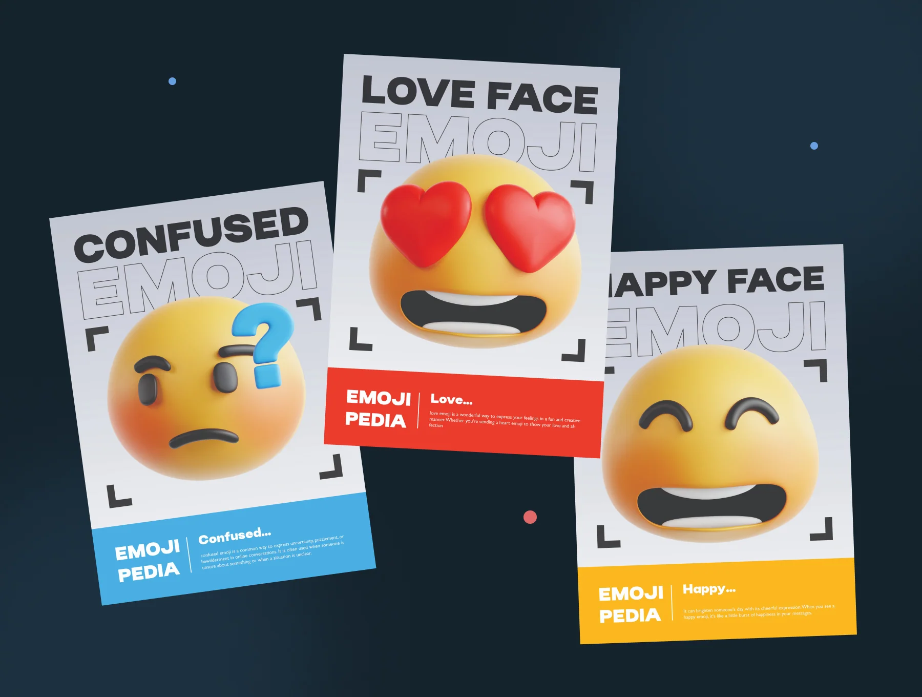 Emoji 3D Icon Set 5