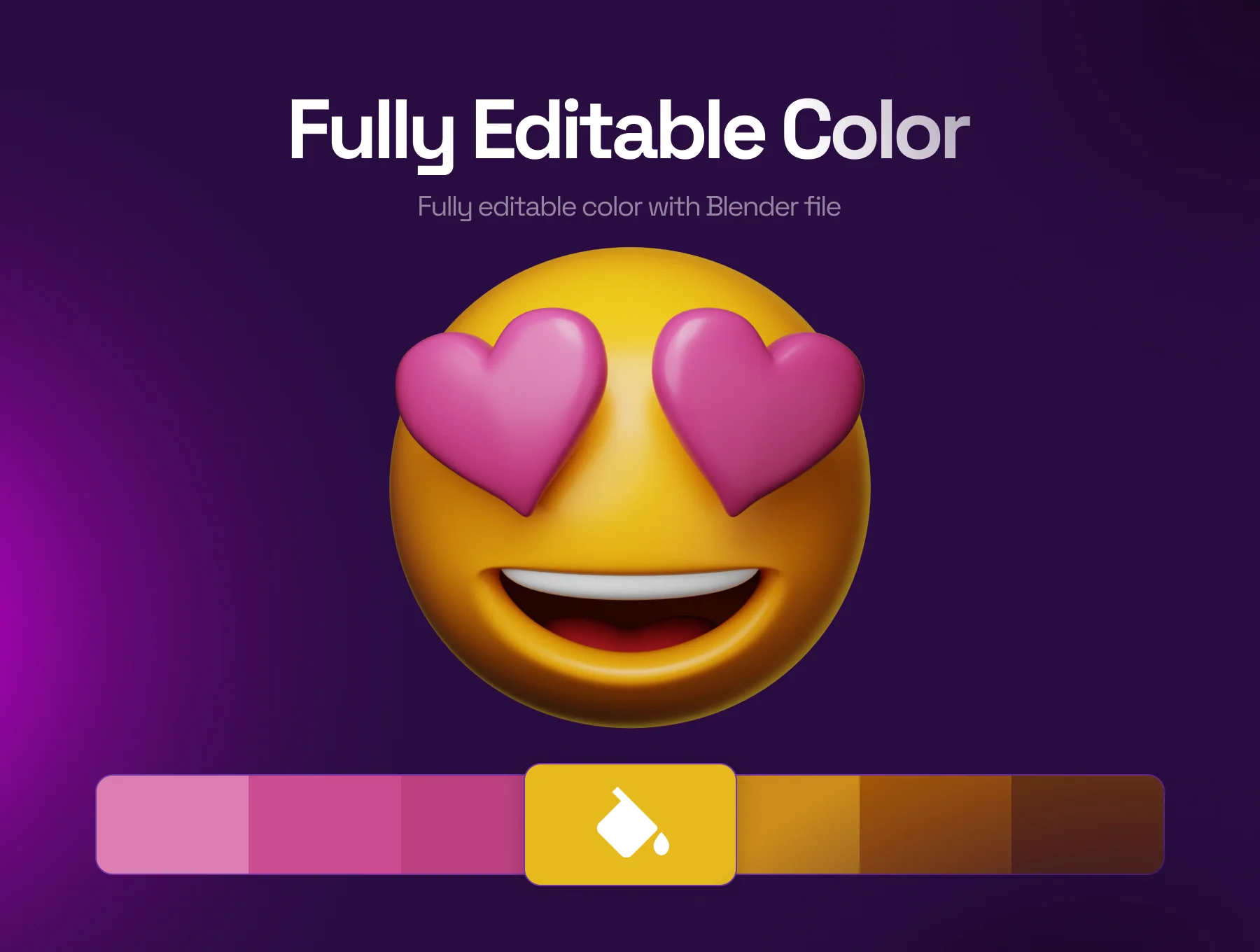 Emoji 3D Icon Set 3