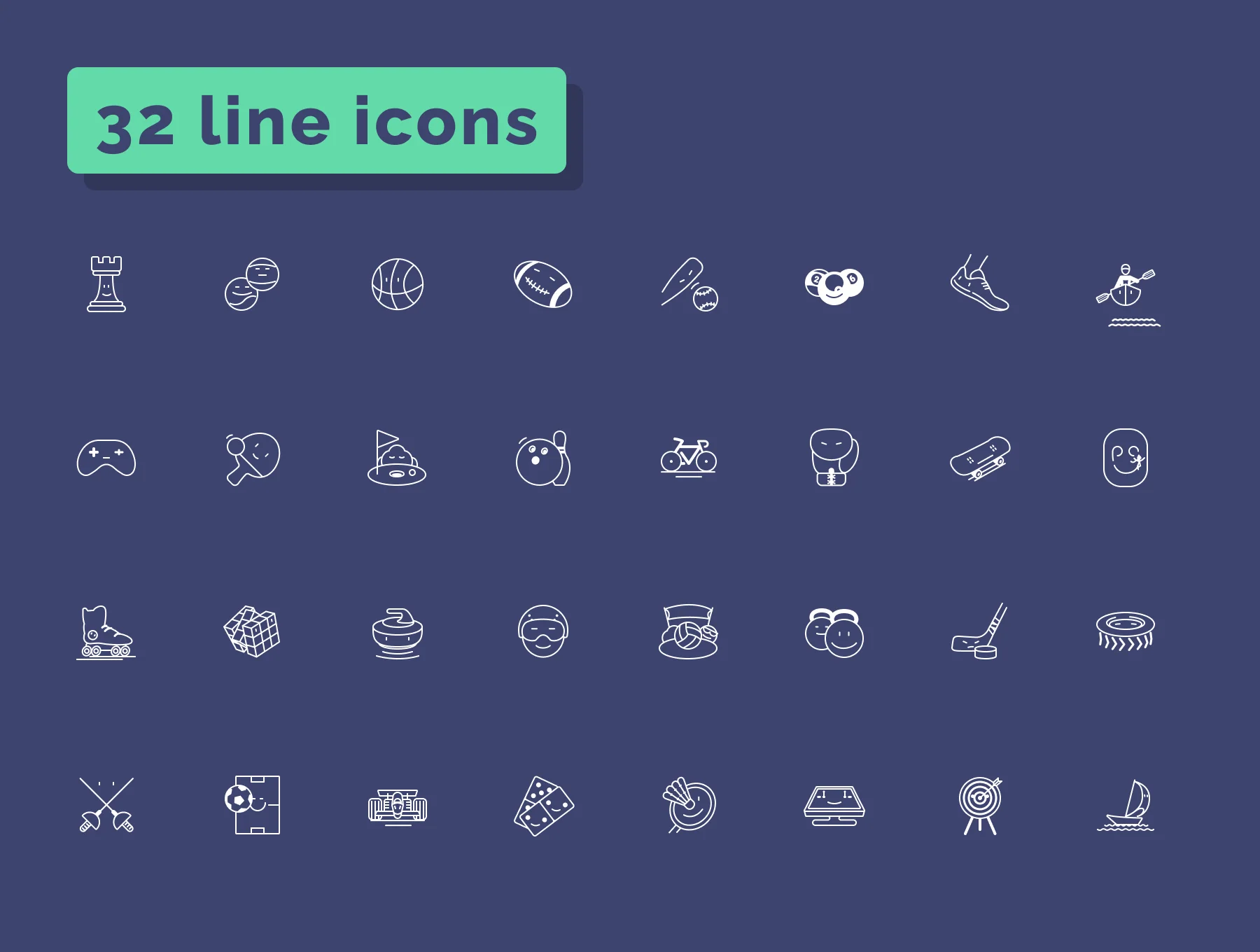 Emotion of sports games icons set 4