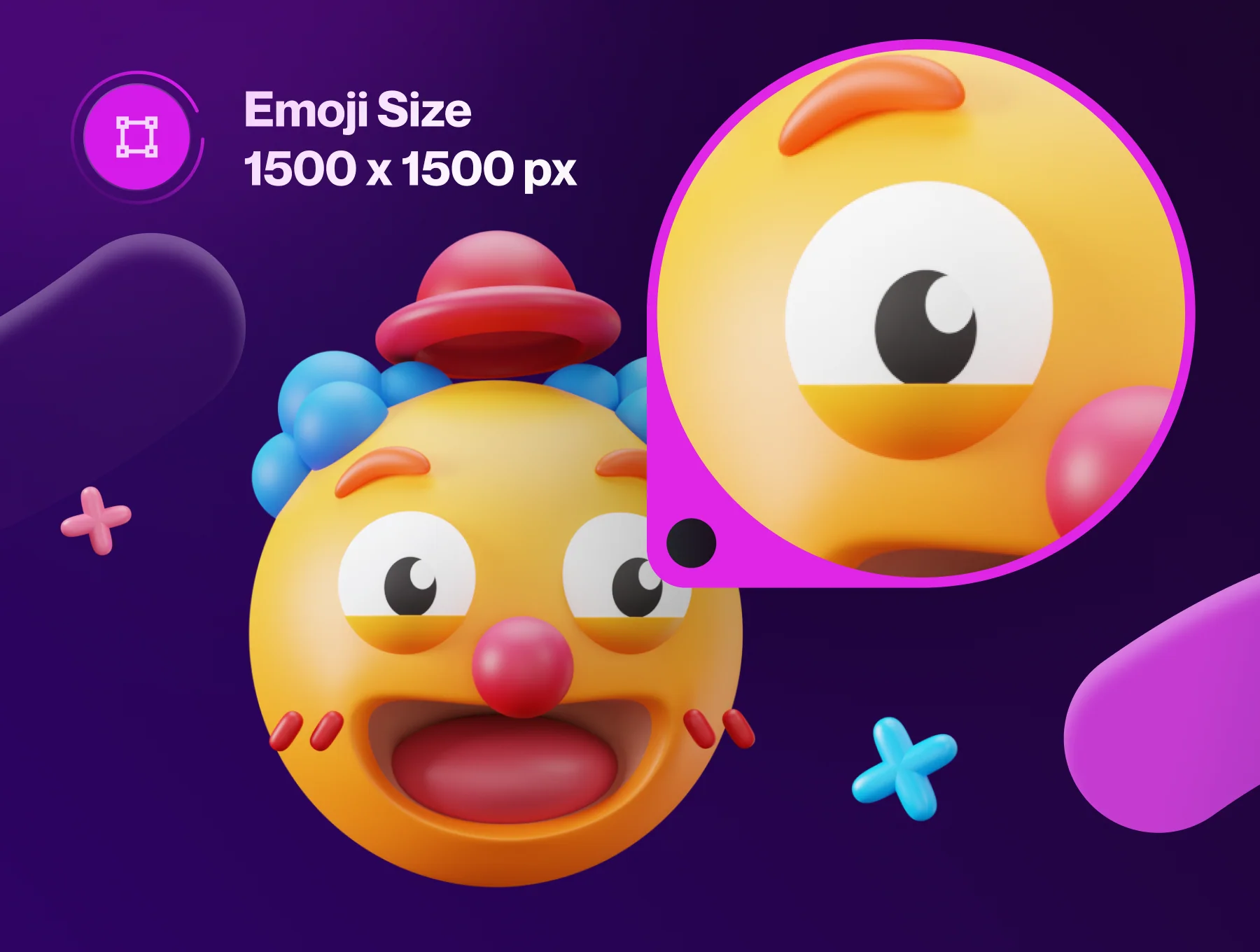 Emoty - 3D Party & Celebration Emoji Set 4