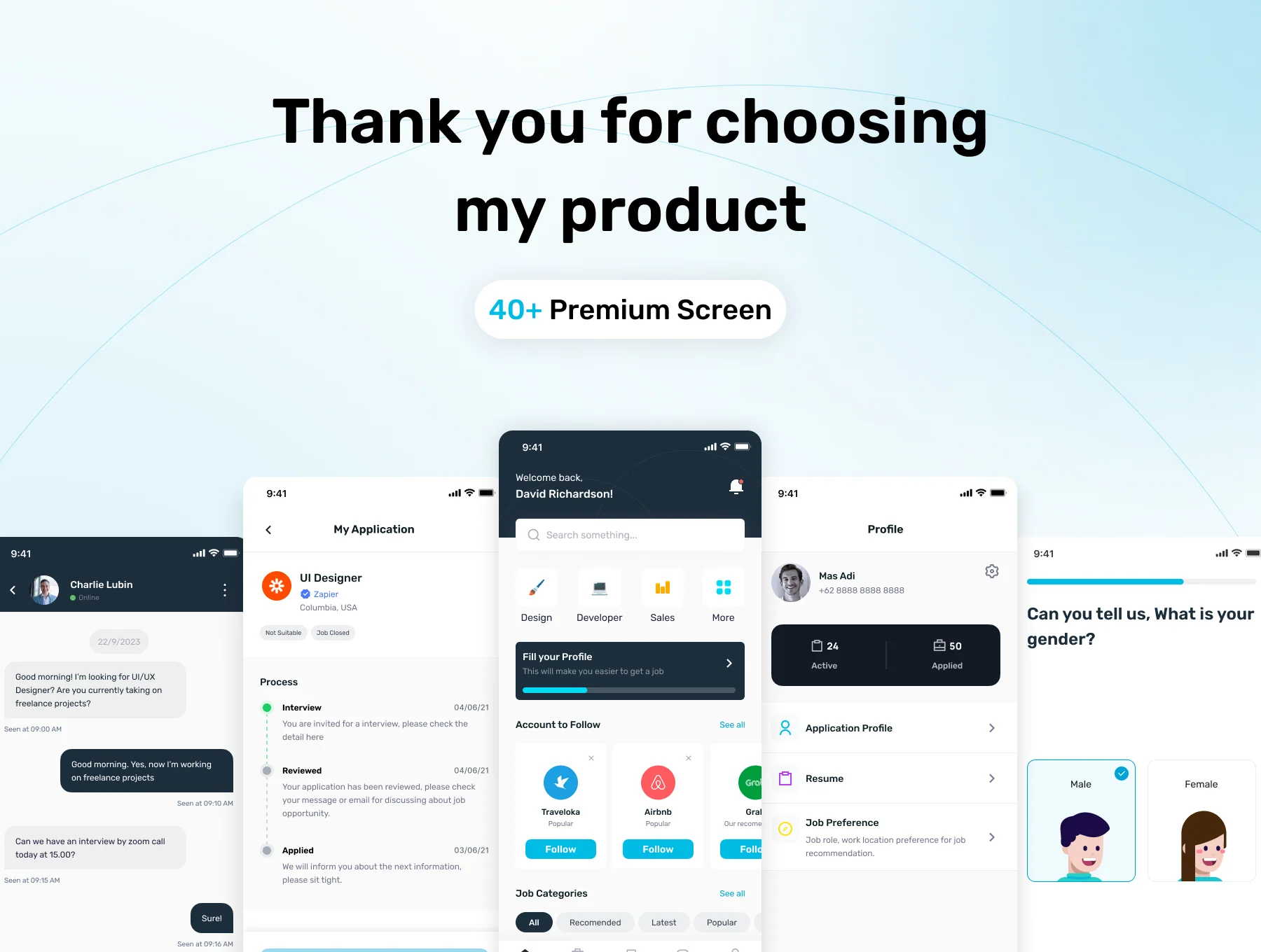 EmployEase - Job Finding App UI Kit 6