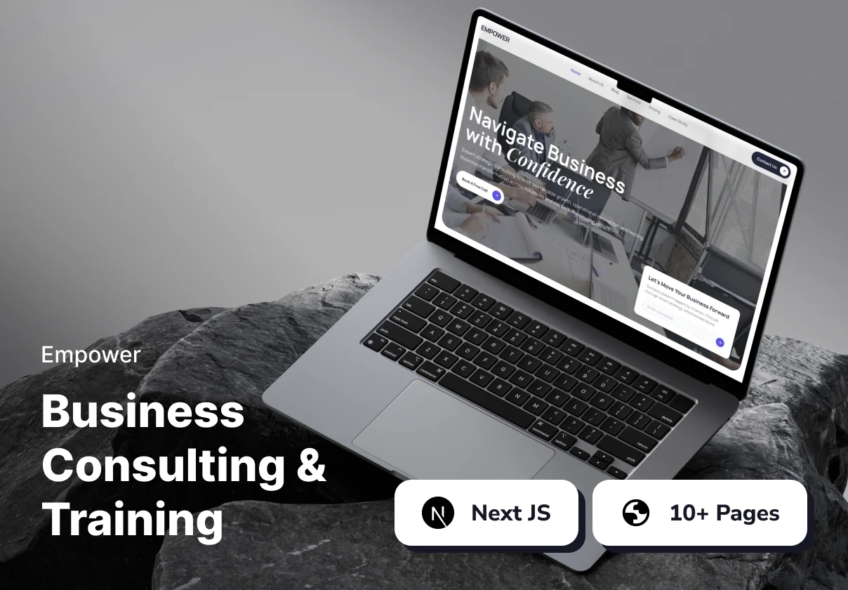 Empower - Business Consulting & Training Website Template