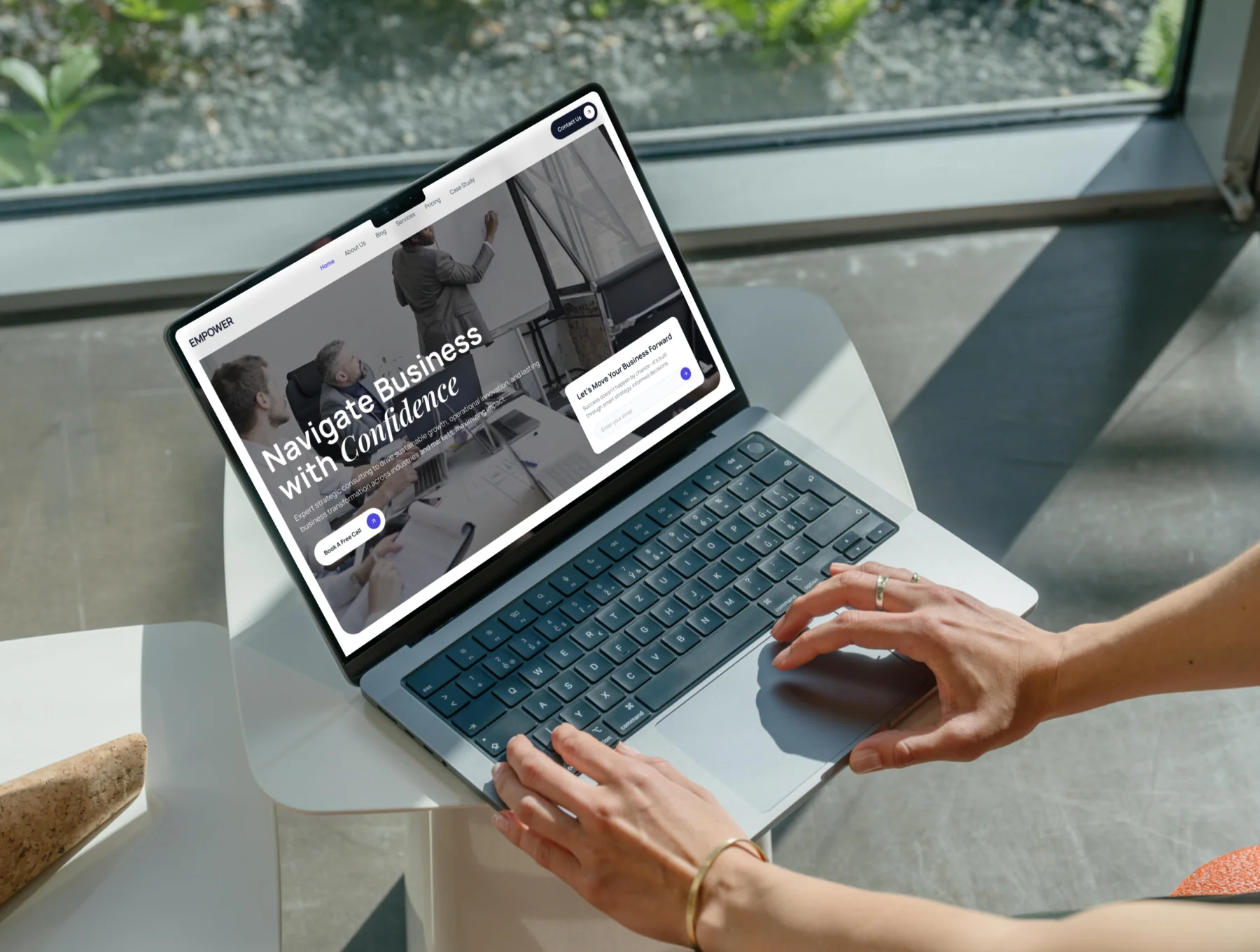 Empower - Business Consulting & Training Website Template 5