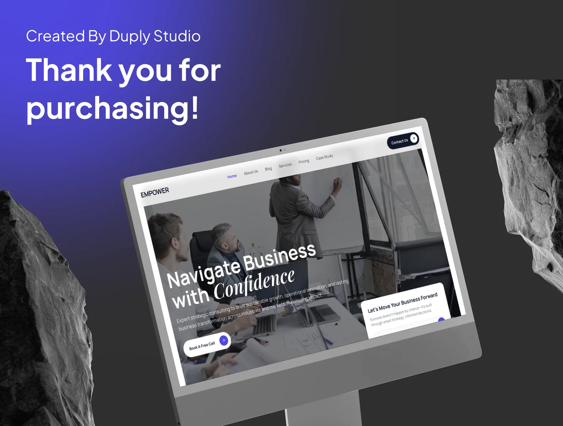 Empower - Business Consulting & Training Website Template 6