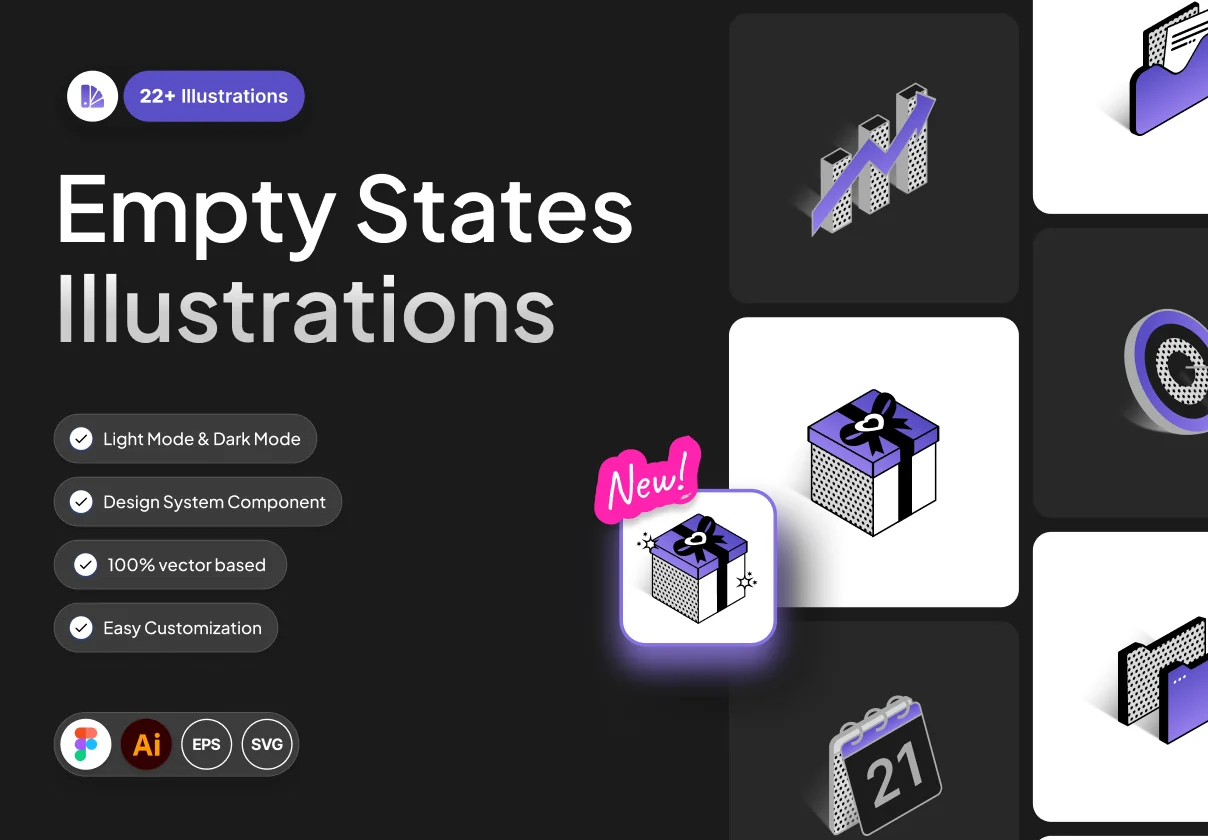 Empty State Illustration Kit 2