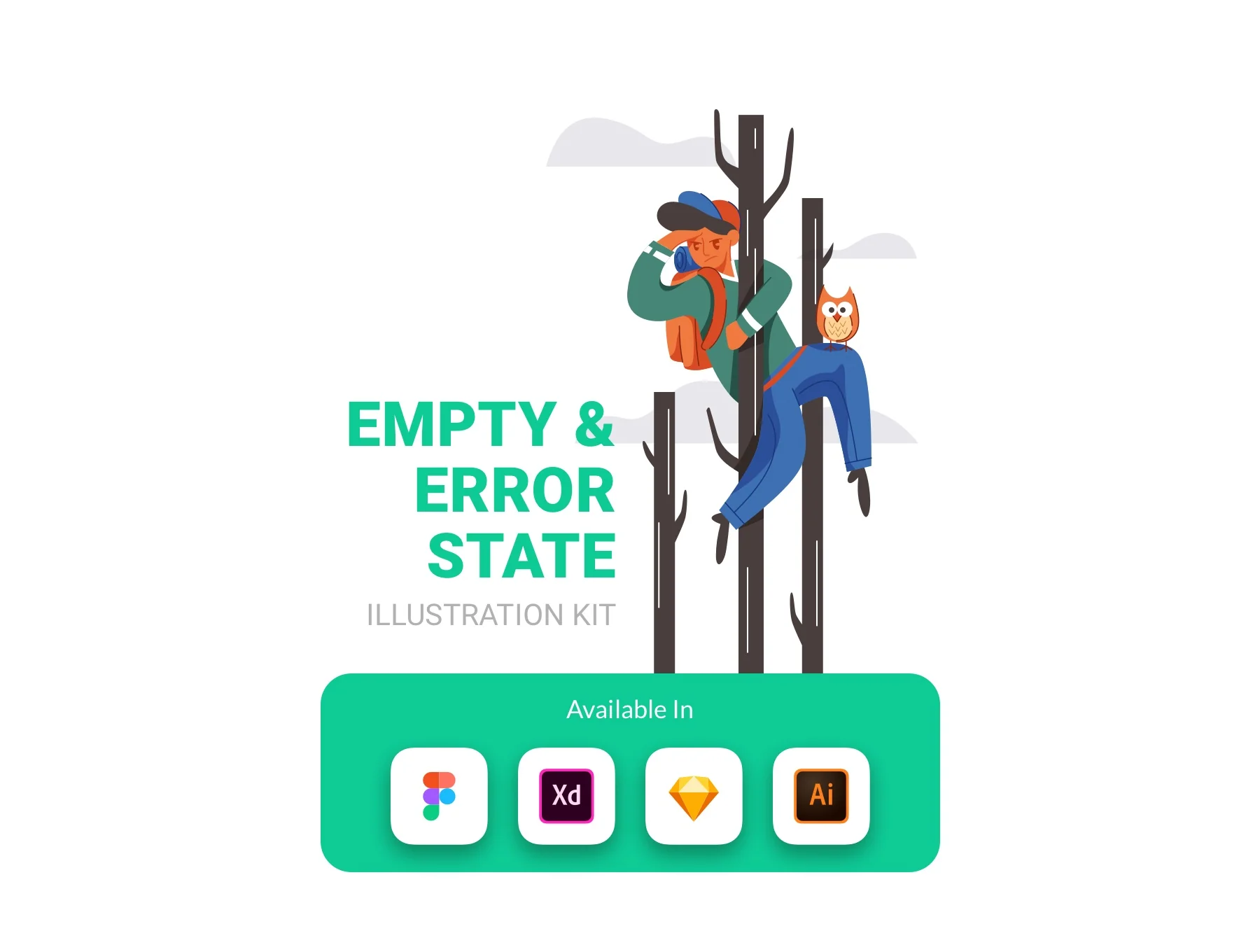 Empty State Illustration Kit 6