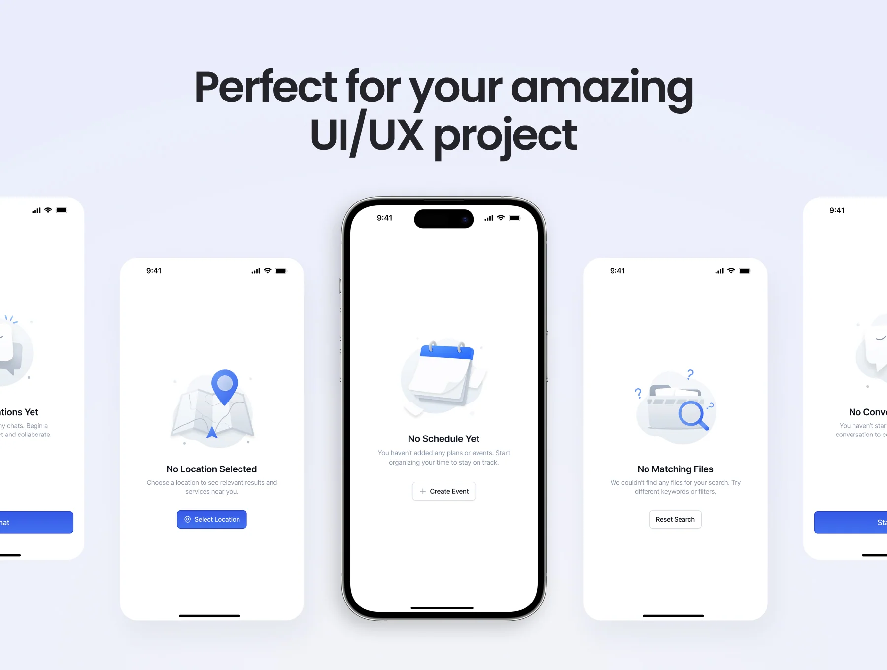 Empty State Illustrations for SaaS UI 4
