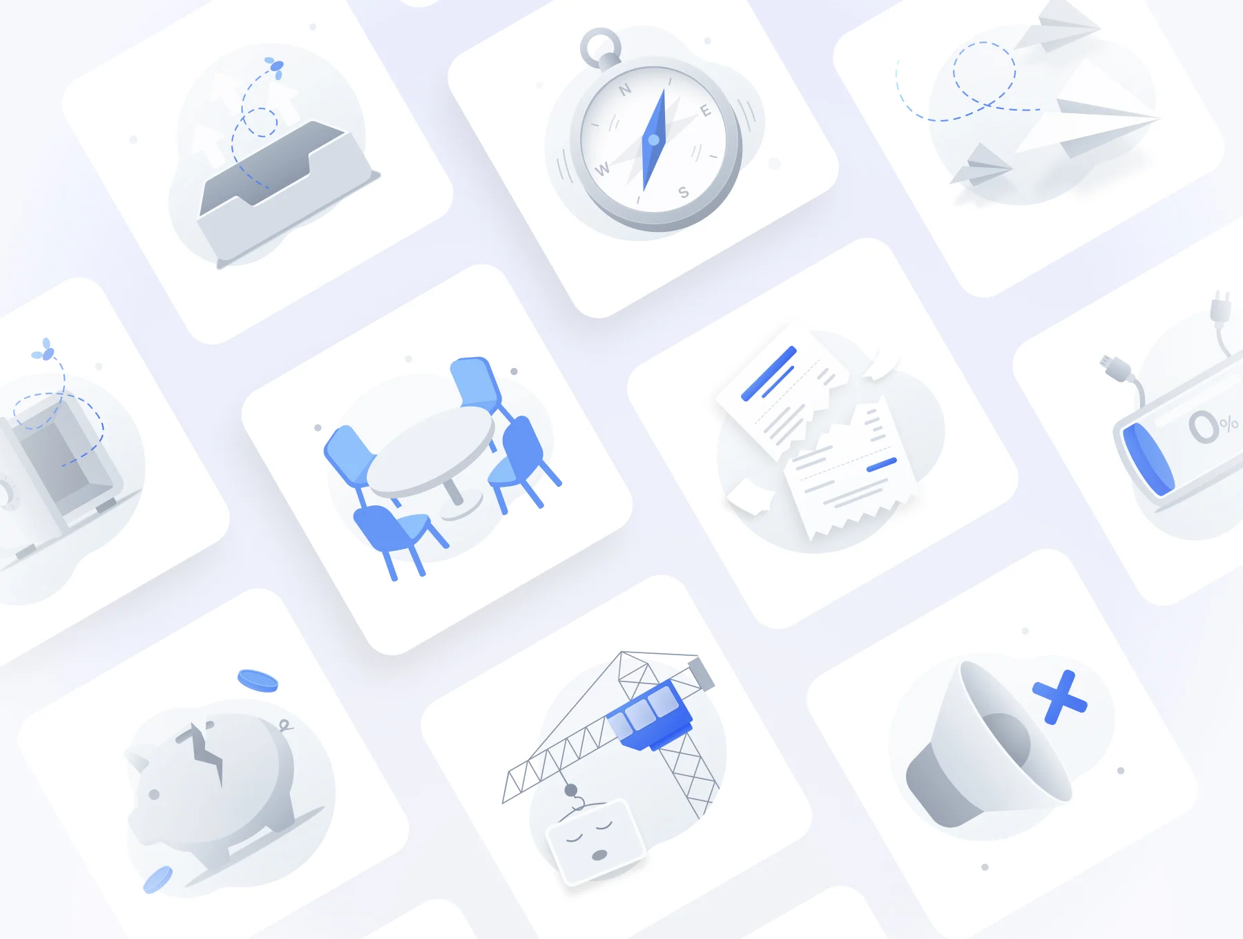 Empty State Illustrations for SaaS UI 6