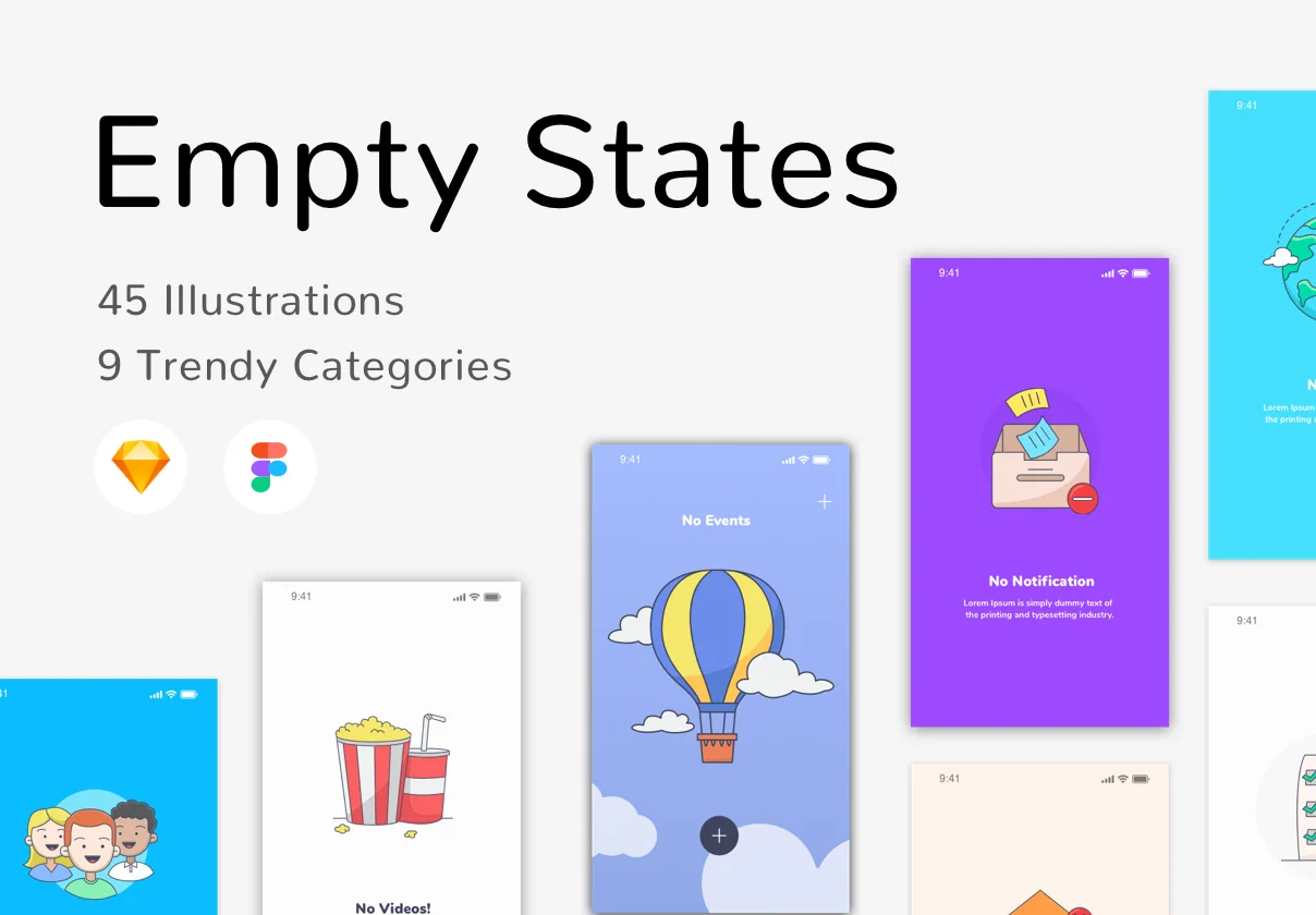 Empty State Illustrations