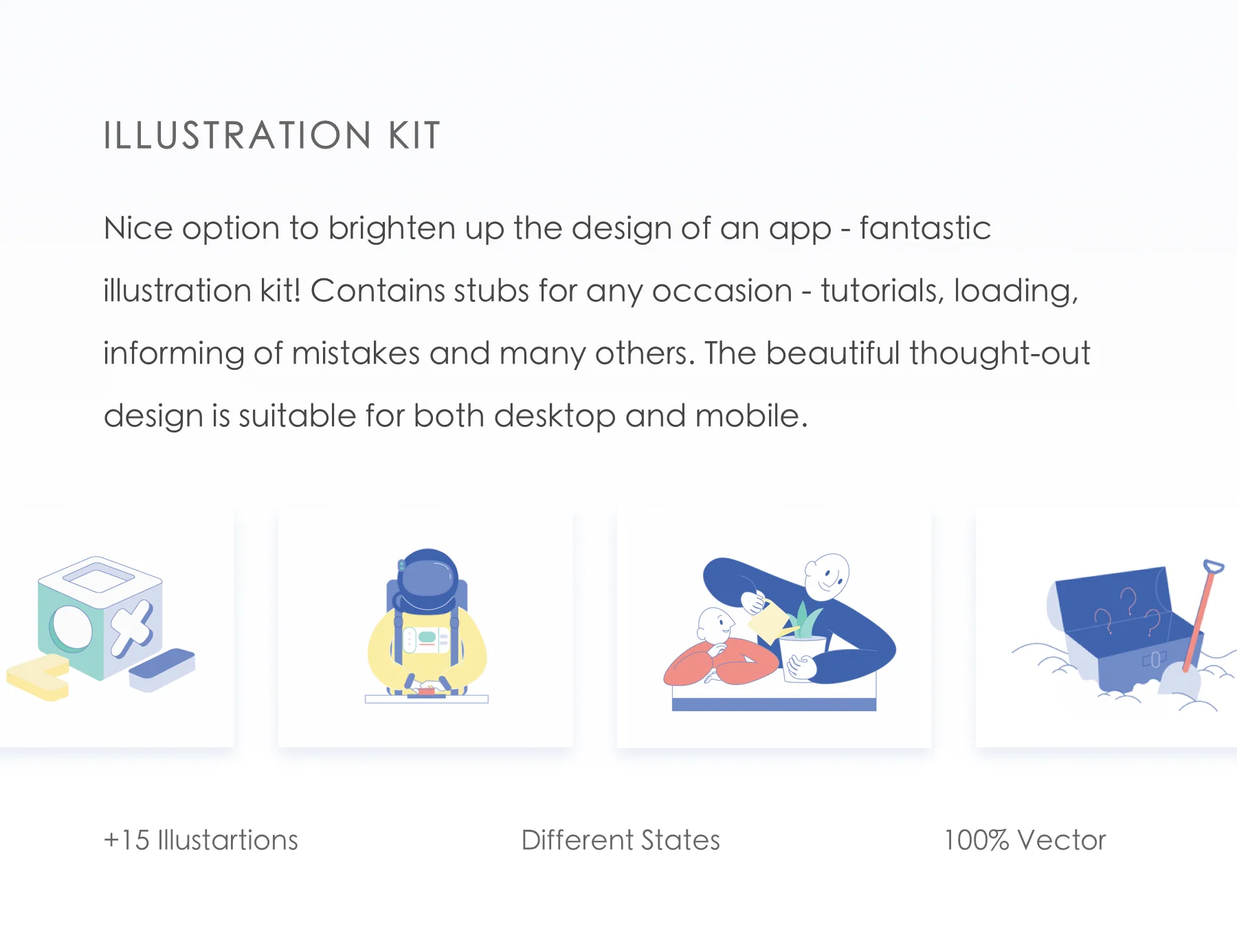 Empty States Illustrations Kit 2